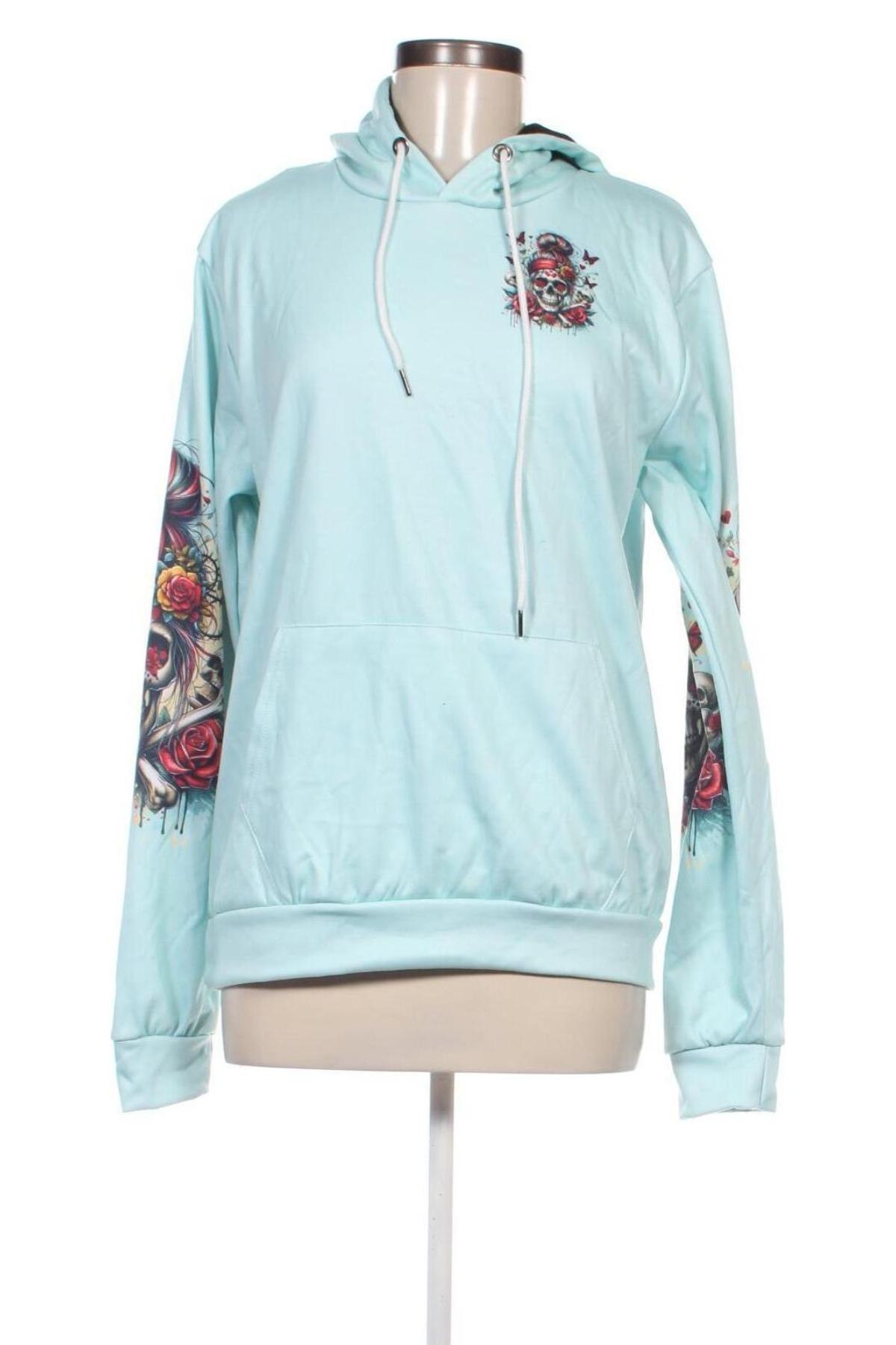 Damen Sweatshirt, Größe M, Farbe Blau, Preis 8,99 €