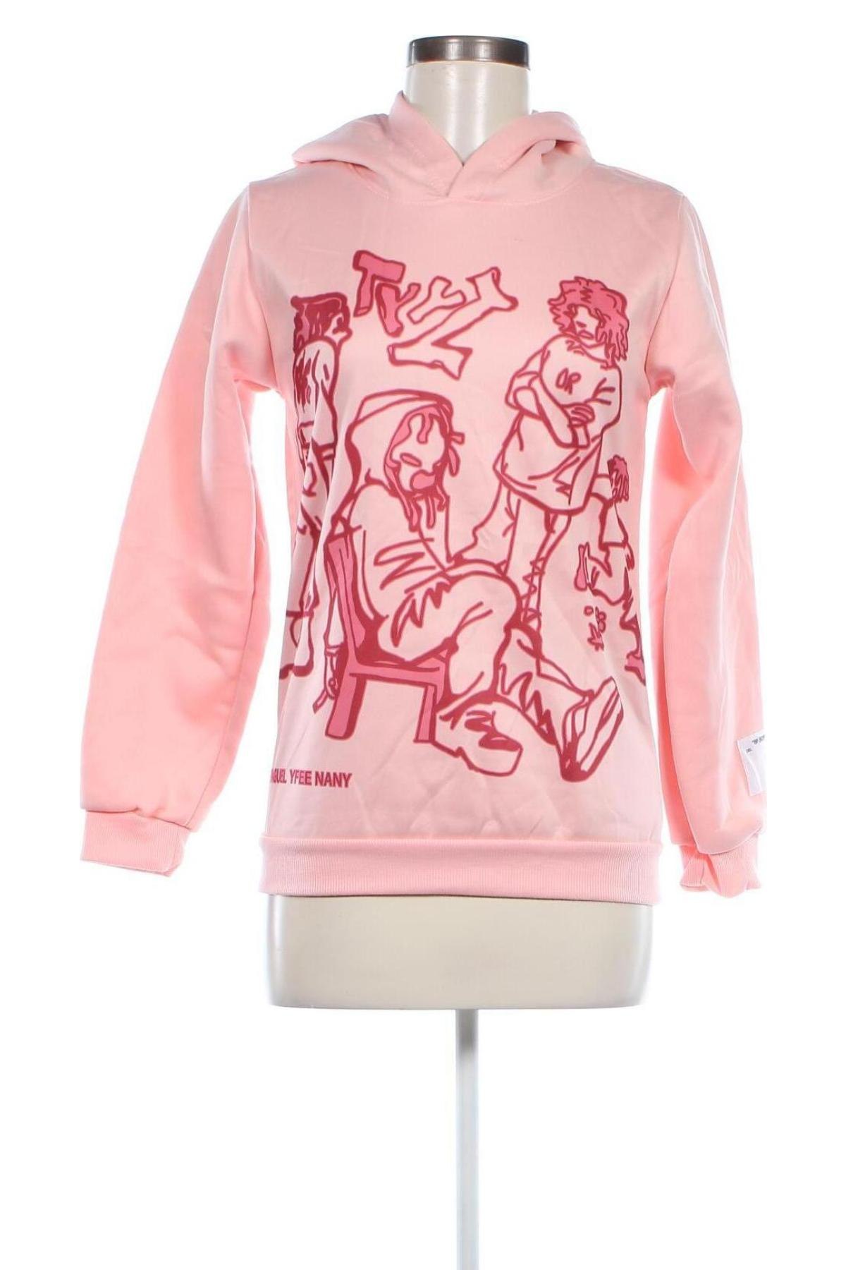 Damen Sweatshirt, Größe S, Farbe Rosa, Preis 8,99 €