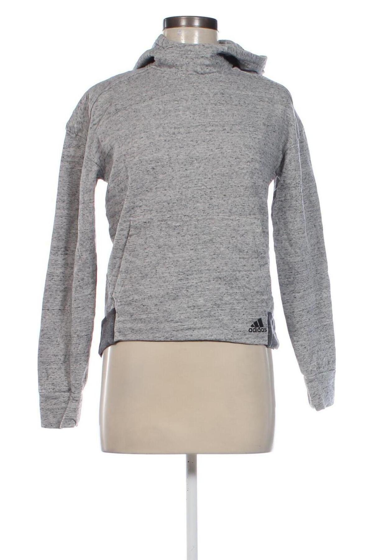 Damen Sweatshirt Adidas, Größe M, Farbe Grau, Preis € 33,99