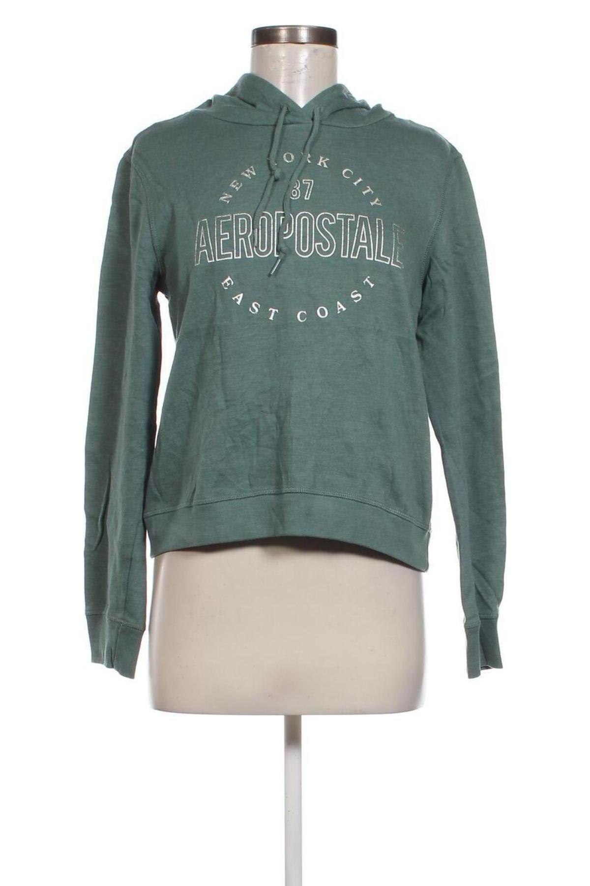 Hanorac de femei Aeropostale, Mărime M, Culoare Verde, Preț 43,99 Lei