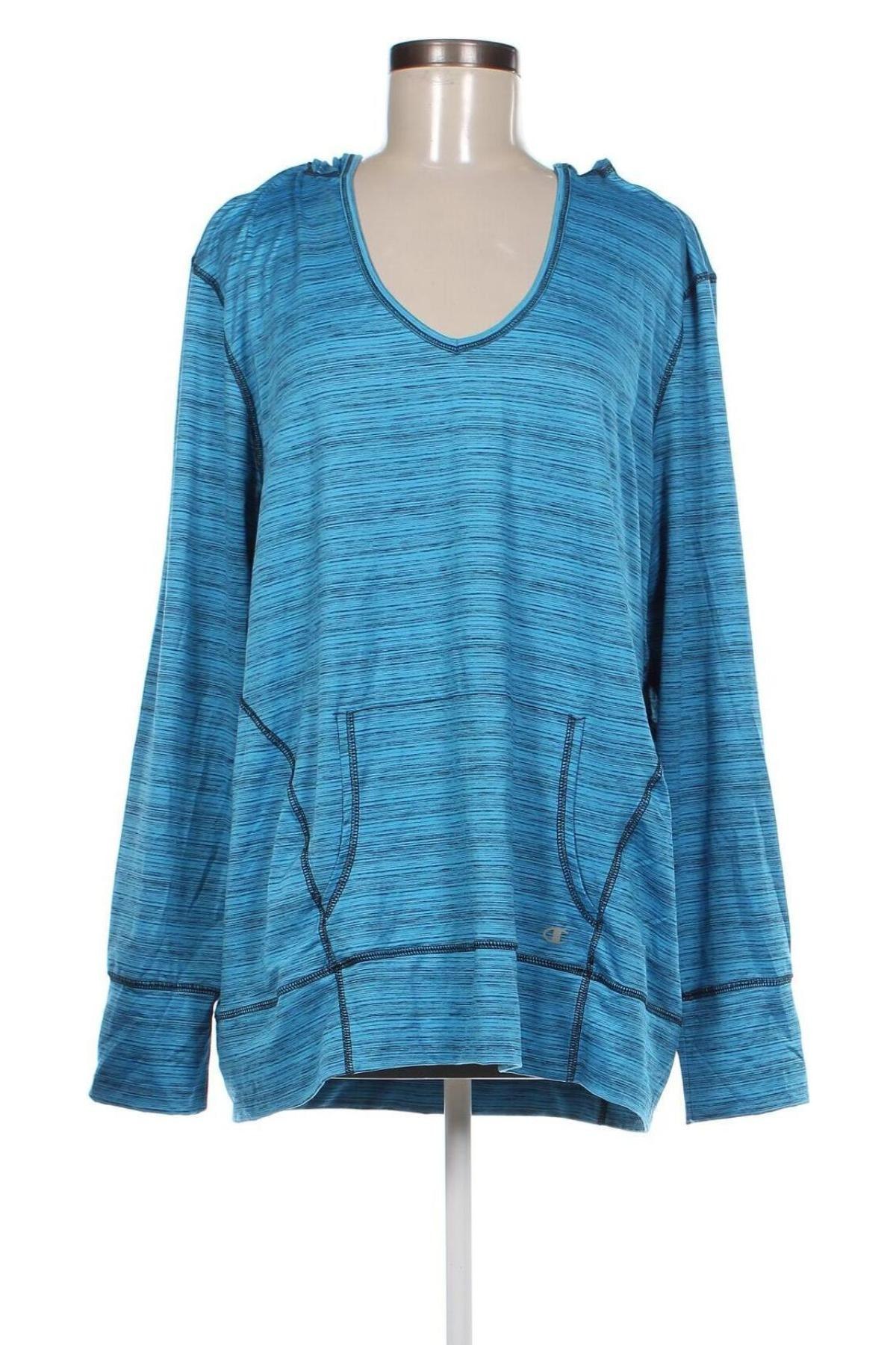 Damen Sweatshirt Champion, Größe XXL, Farbe Blau, Preis 13,49 €