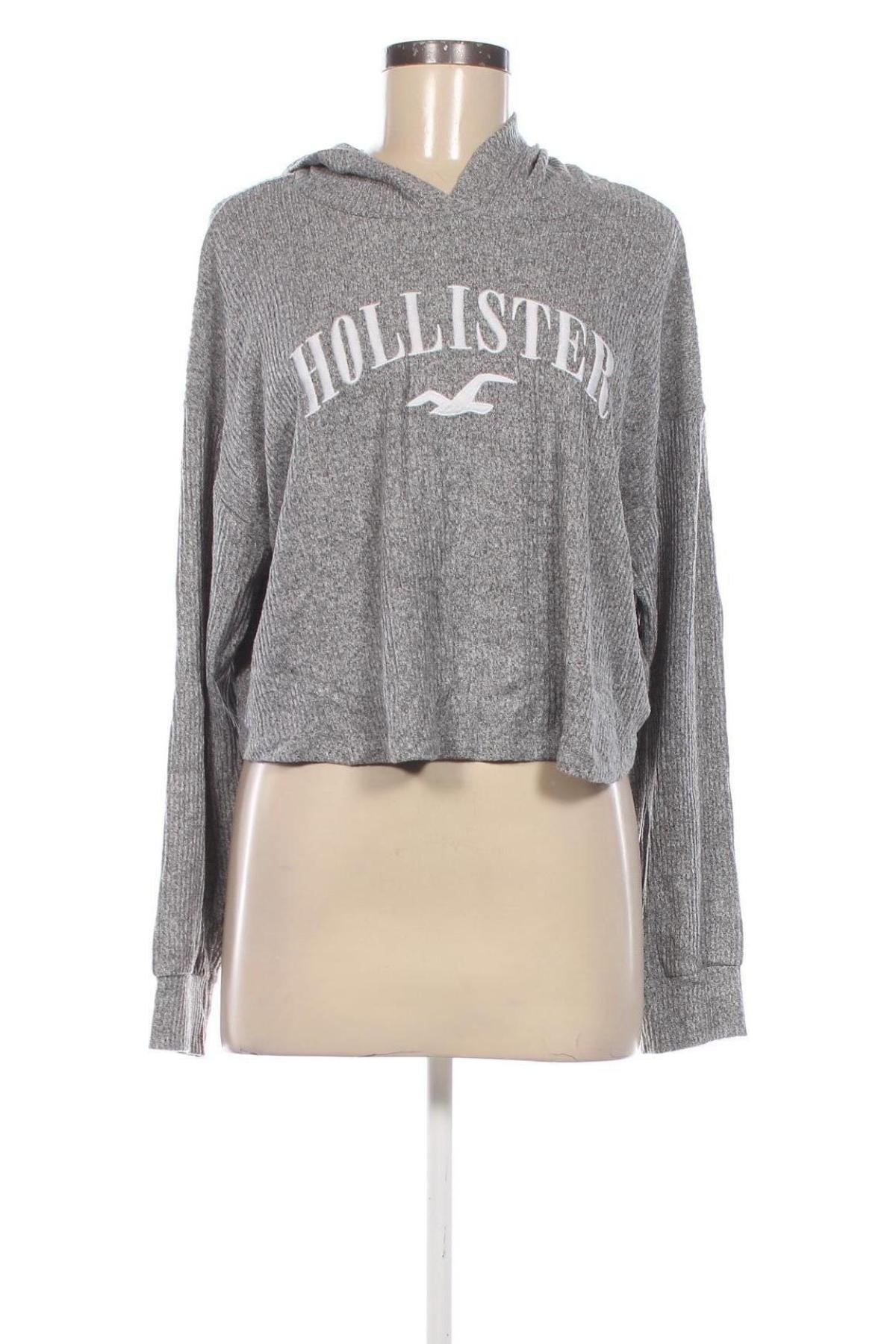 Damska bluza Hollister, Rozmiar L, Kolor Szary, Cena 52,99 zł