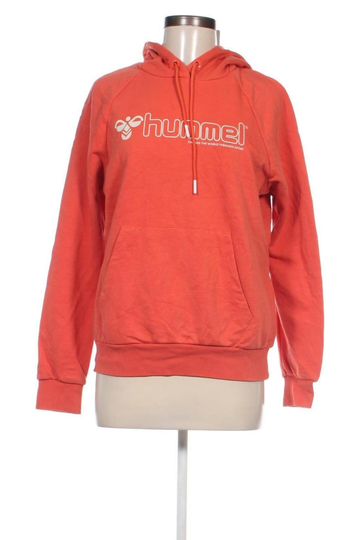 Damen Sweatshirt Hummel, Größe M, Farbe Orange, Preis 11,99 €