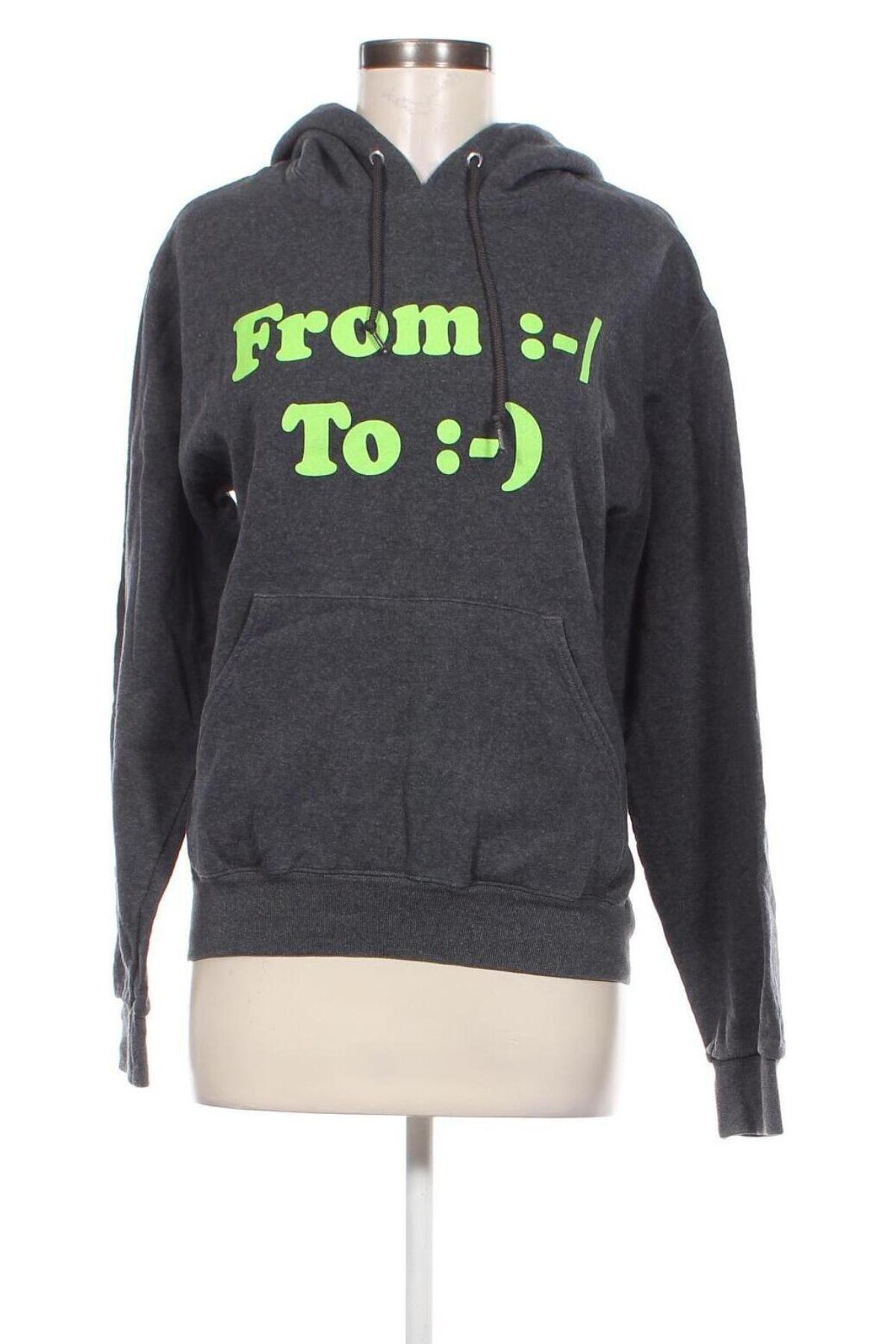 Damen Sweatshirt Jerzees, Größe S, Farbe Grau, Preis 8,49 €