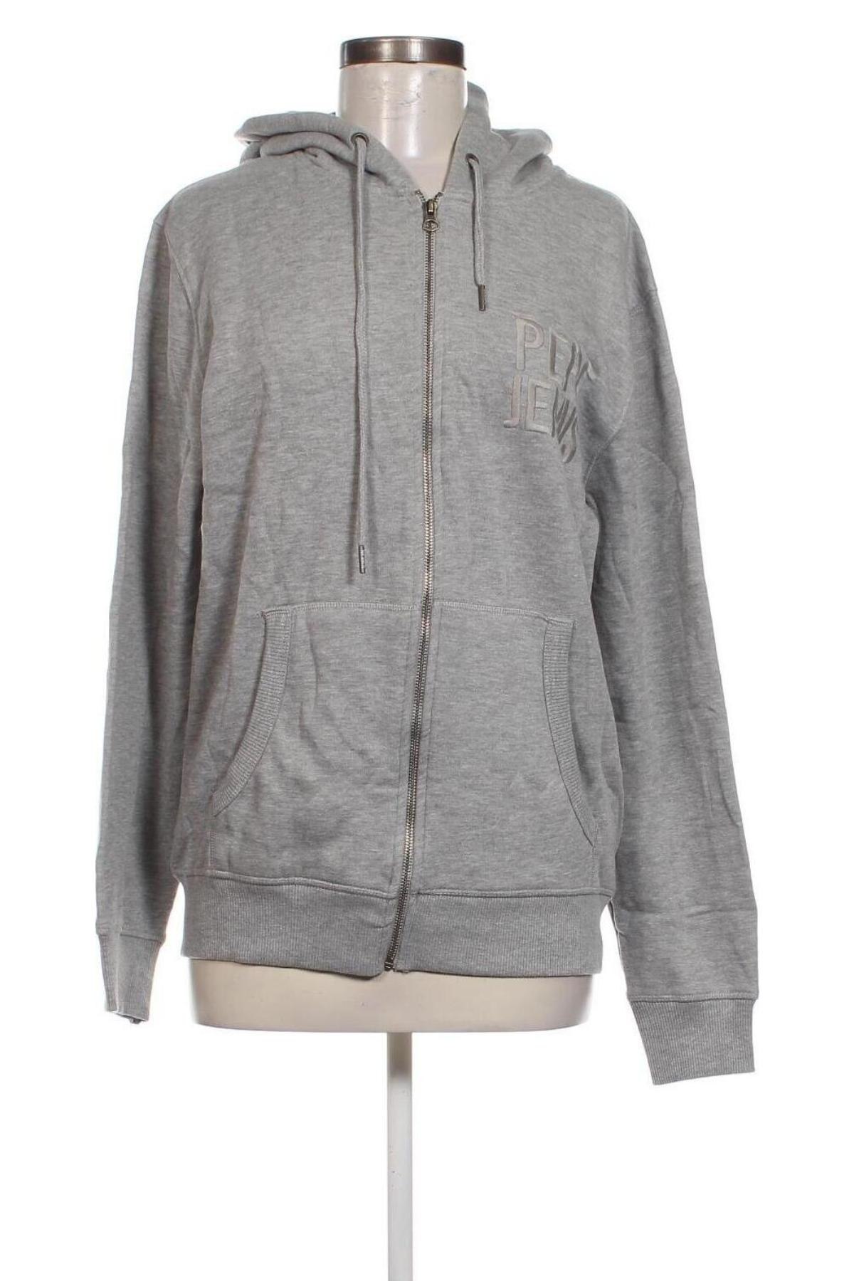 Damen Sweatshirt Pepe Jeans, Größe L, Farbe Grau, Preis € 27,49