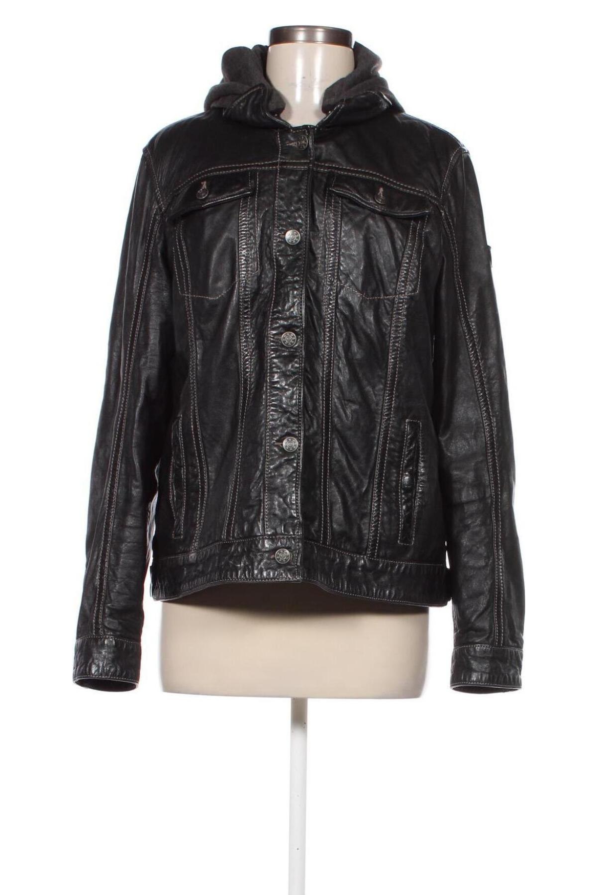 Damen Lederjacke Gipsy By Mauritius, Größe L, Farbe Schwarz, Preis € 101,79