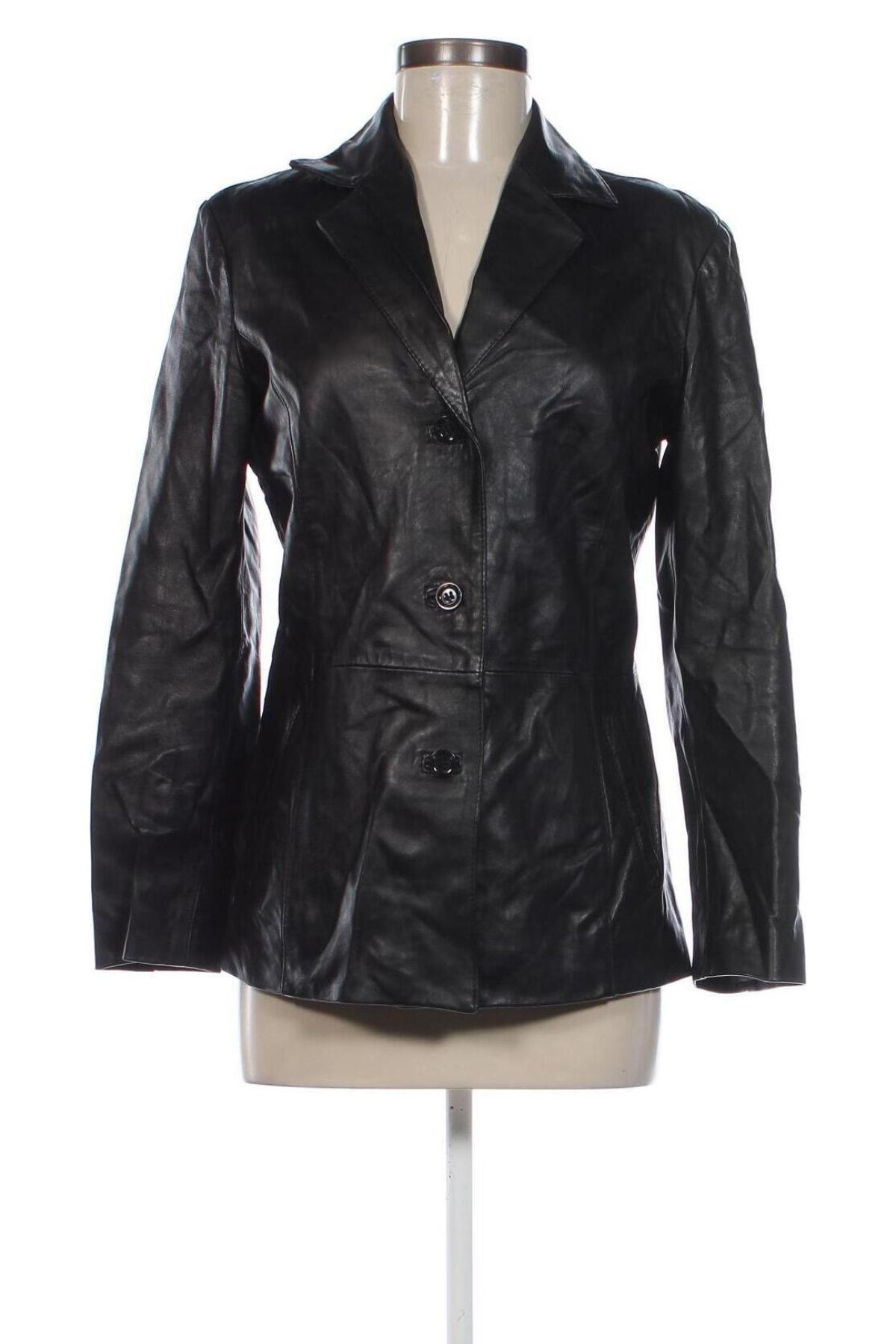 Damen Lederjacke Vera Pelle, Größe M, Farbe Schwarz, Preis € 27,49