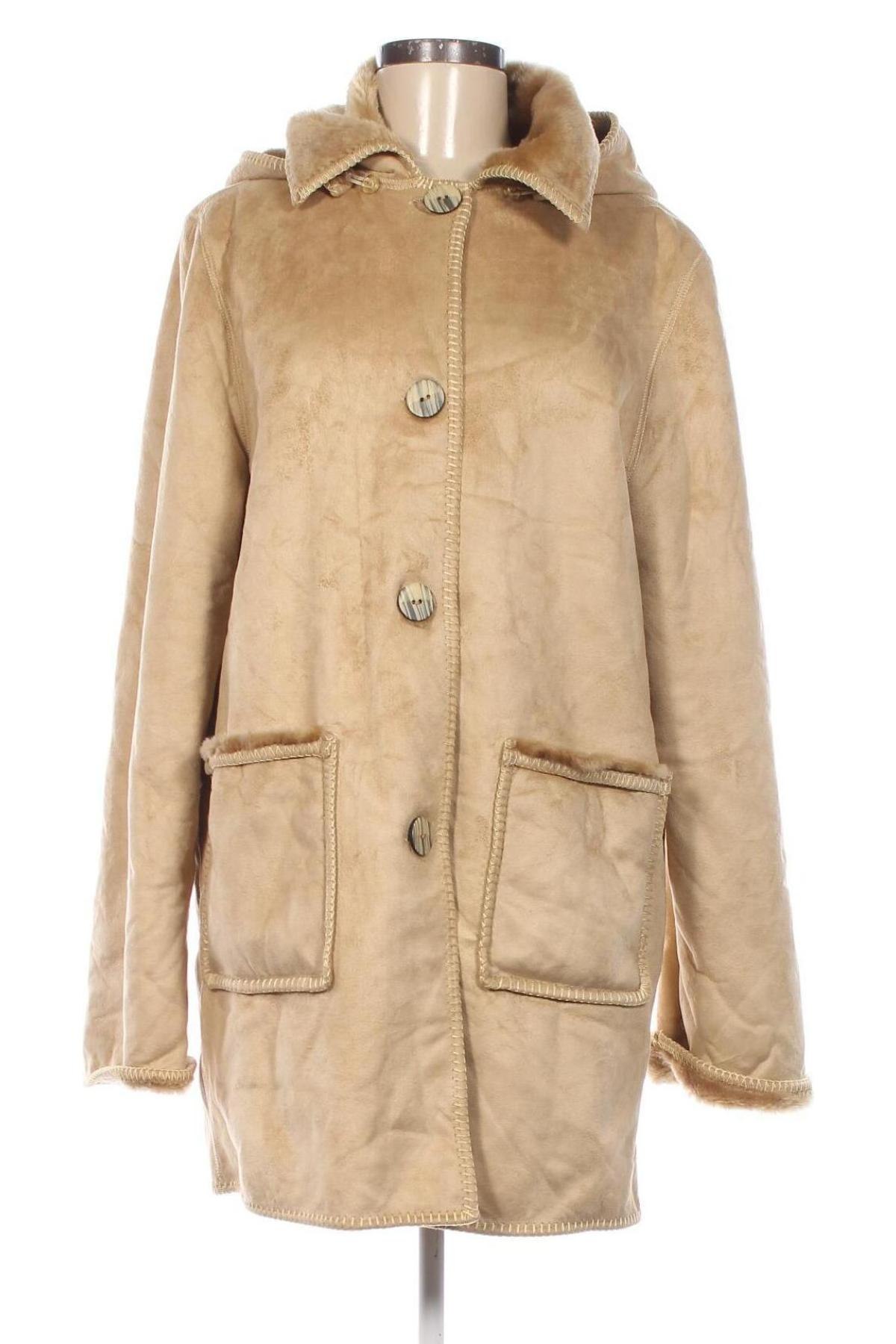 Damenmantel, Größe L, Farbe Beige, Preis € 27,99