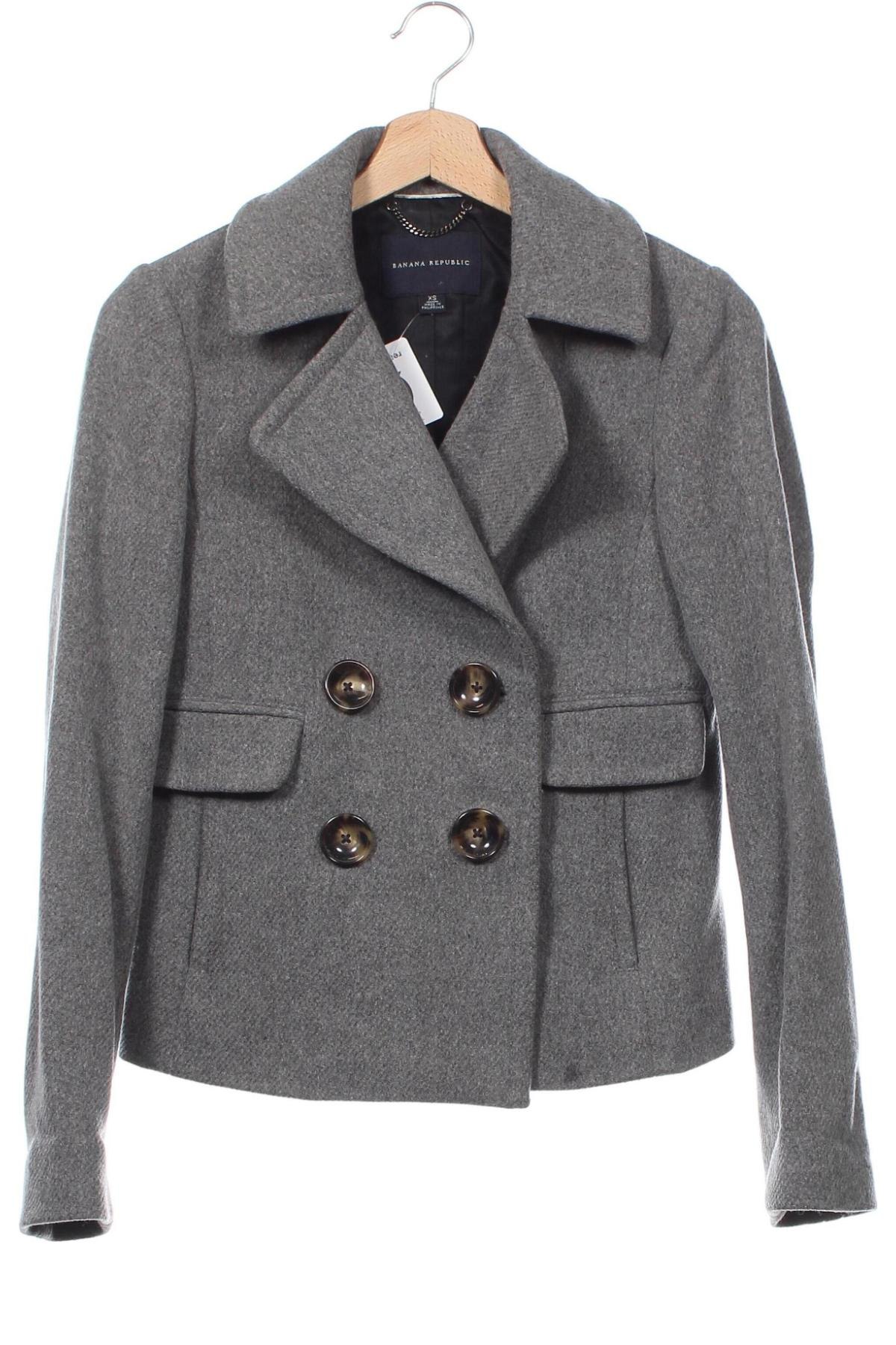 Damenmantel Banana Republic, Größe XS, Farbe Grau, Preis € 77,24