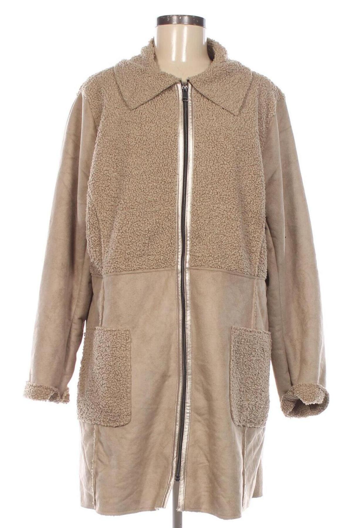 Damenmantel Laura Torelli, Größe L, Farbe Beige, Preis € 61,49