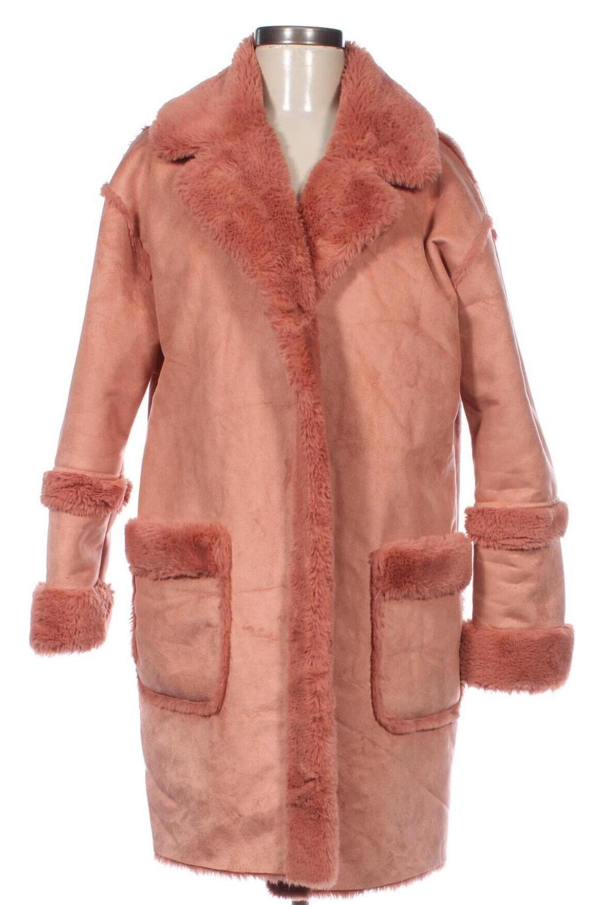 Damenmantel River Island, Größe L, Farbe Rosa, Preis 66,99 €