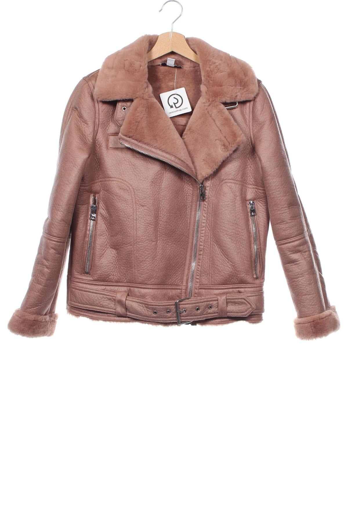 Damenmantel Topshop, Größe XS, Farbe Beige, Preis 34,99 €