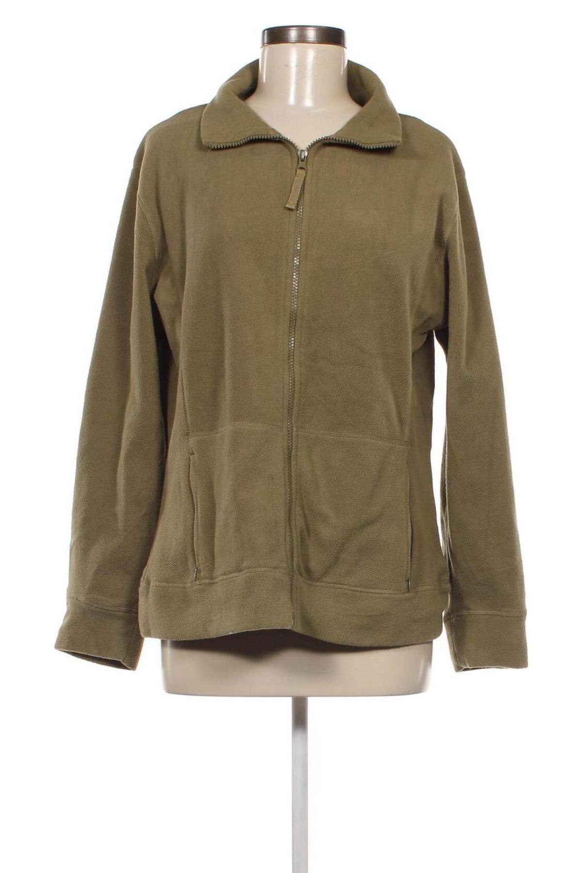 Damen Fleece Oberteil , Größe XL, Farbe Grün, Preis € 11,49