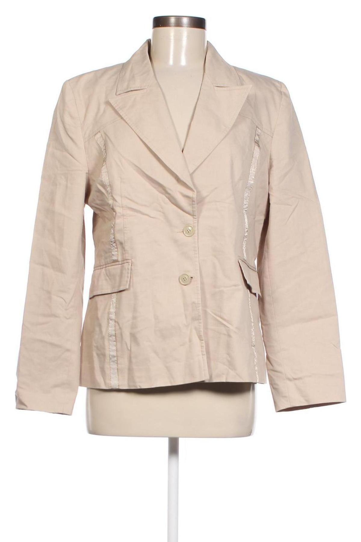 Damen Blazer Canda, Größe L, Farbe Beige, Preis € 17,49