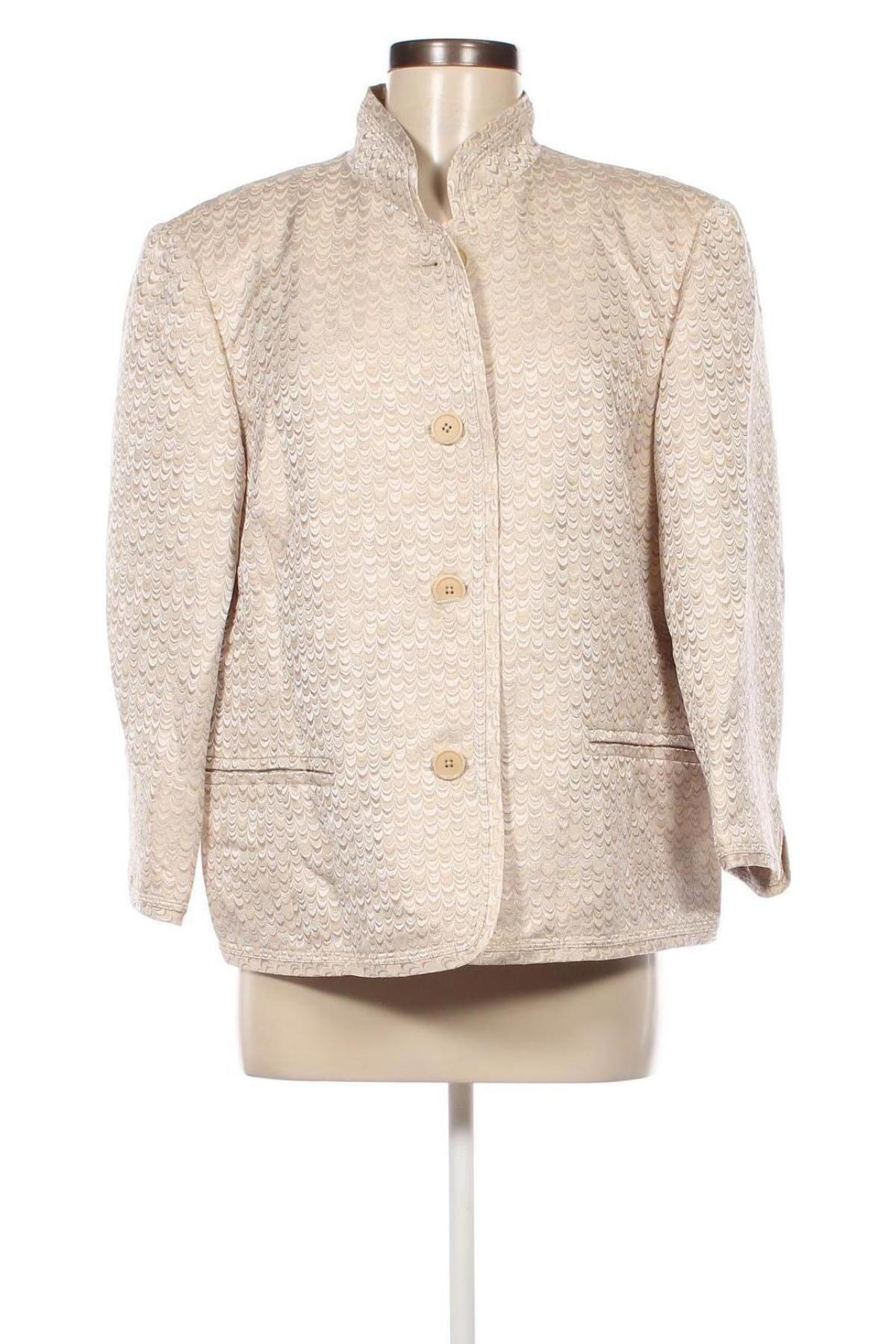 Damenjacke Ellen Tracy, Größe L, Farbe Beige, Preis 30,99 €