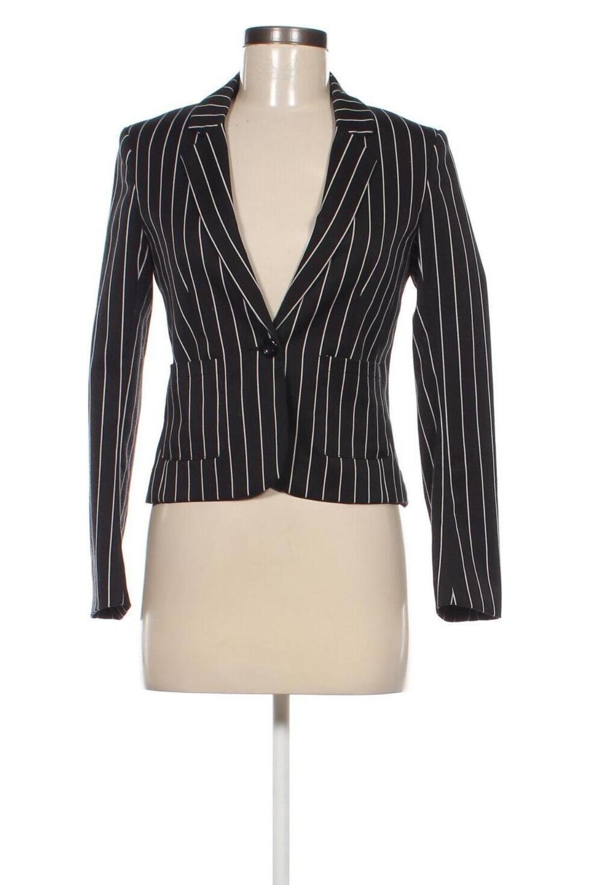 Damen Blazer H&M Divided, Größe S, Farbe Schwarz, Preis € 14,99