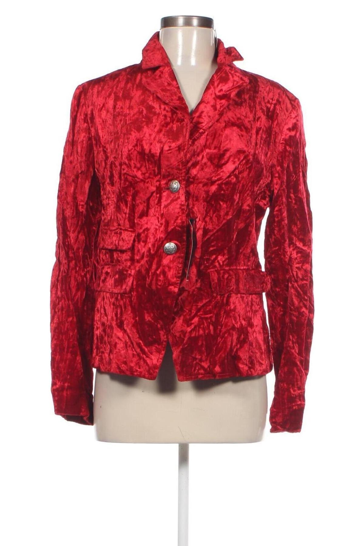 Damen Blazer Oui, Größe M, Farbe Rot, Preis 38,49 €