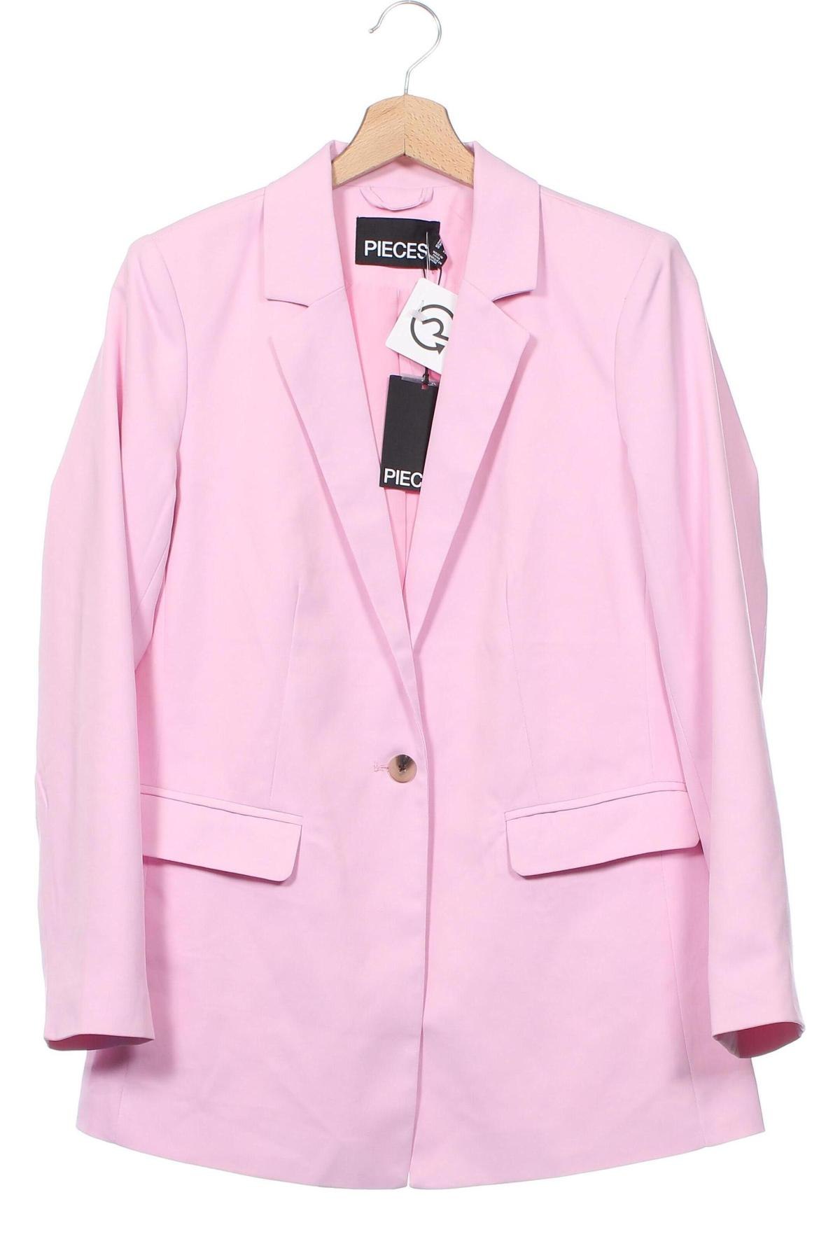 Damen Blazer Pieces, Größe XS, Farbe Rosa, Preis € 33,99