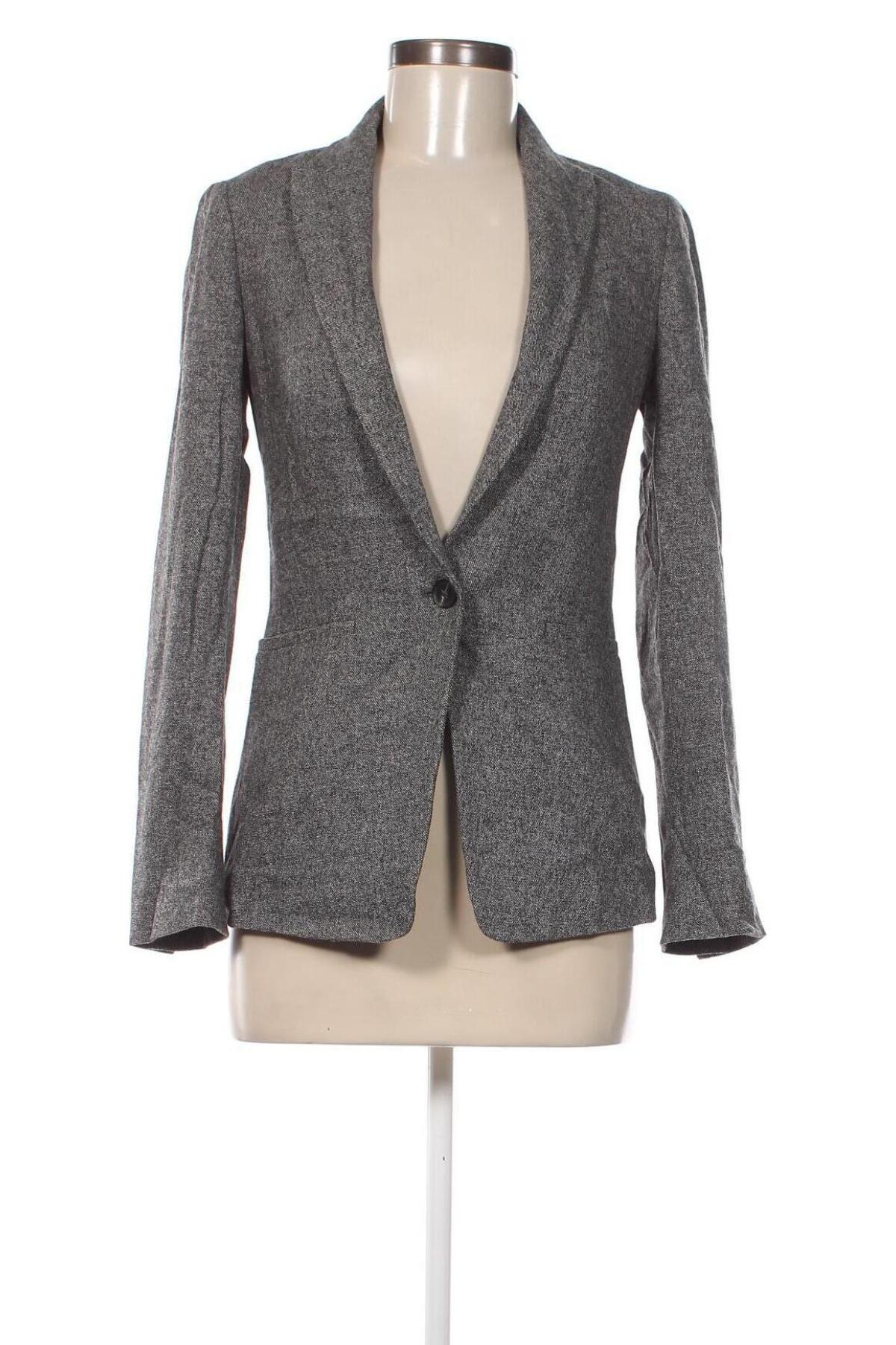 Damen Blazer RW & Co., Größe S, Farbe Grau, Preis 7,49 €