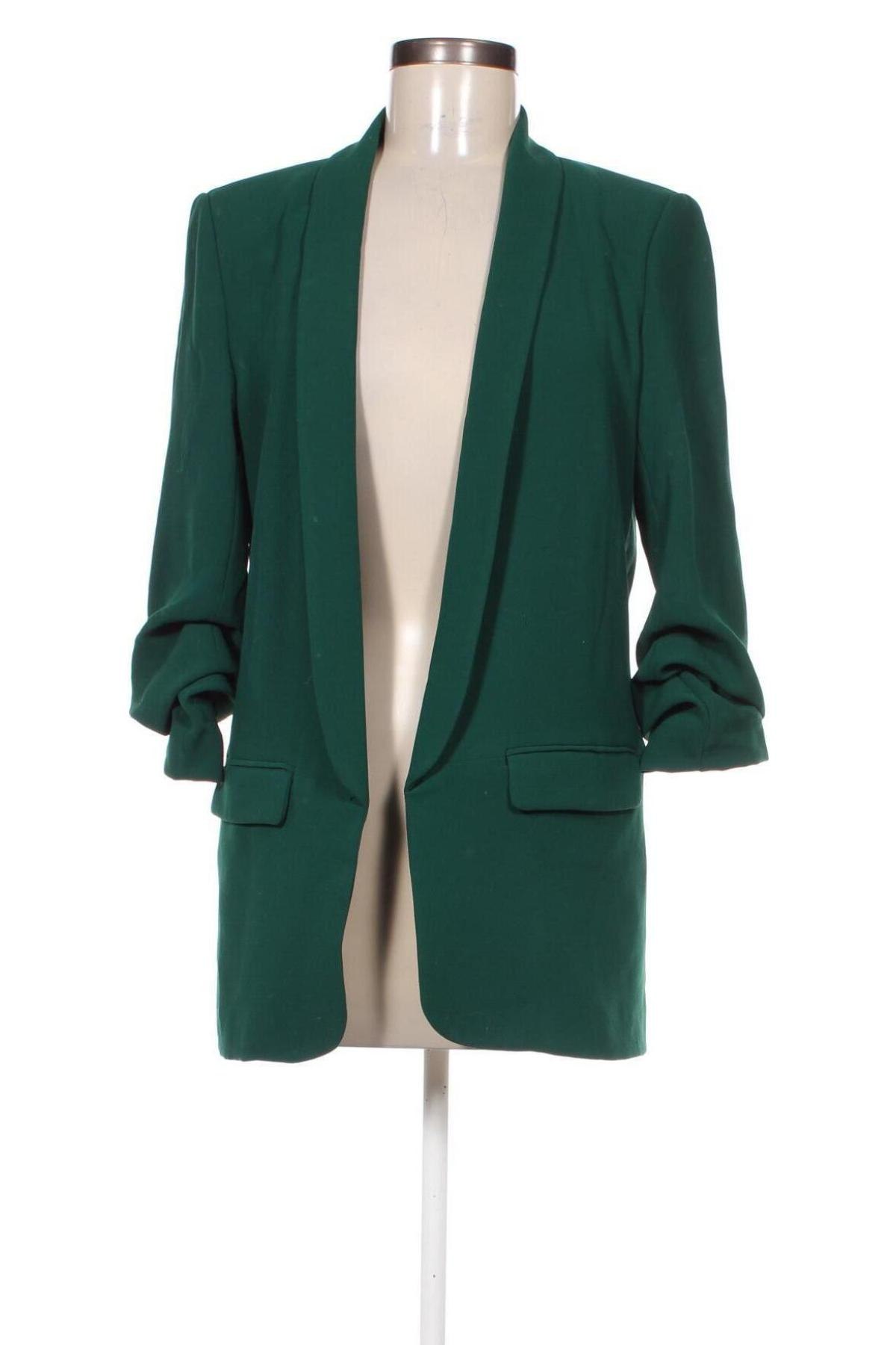 Damen Blazer Zara, Größe S, Farbe Grün, Preis € 17,49