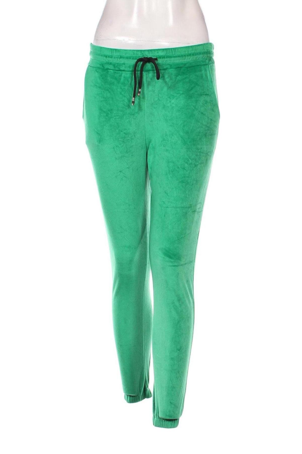 Pantaloni trening de femei, Mărime XS, Culoare Verde, Preț 95,99 Lei