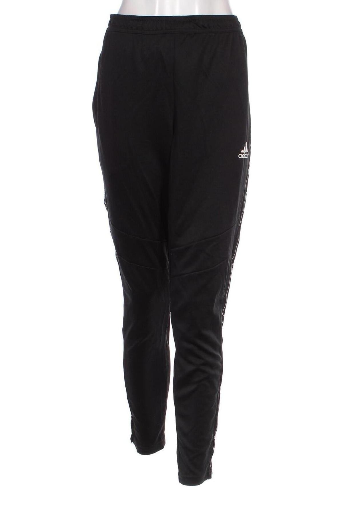 Pantaloni trening de femei Adidas, Mărime L, Culoare Negru, Preț 134,99 Lei