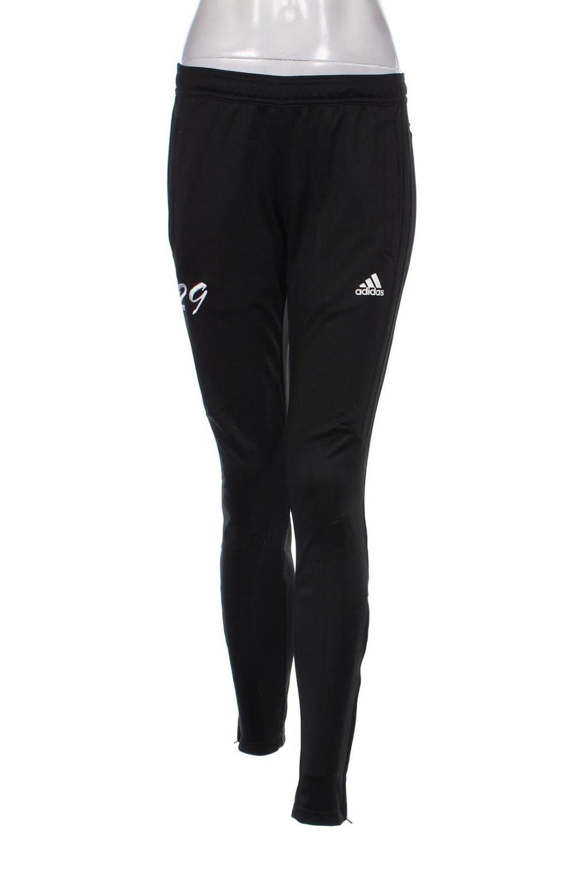 Damskie spodnie sportowe Adidas, Rozmiar S, Kolor Czarny, Cena 73,99 zł