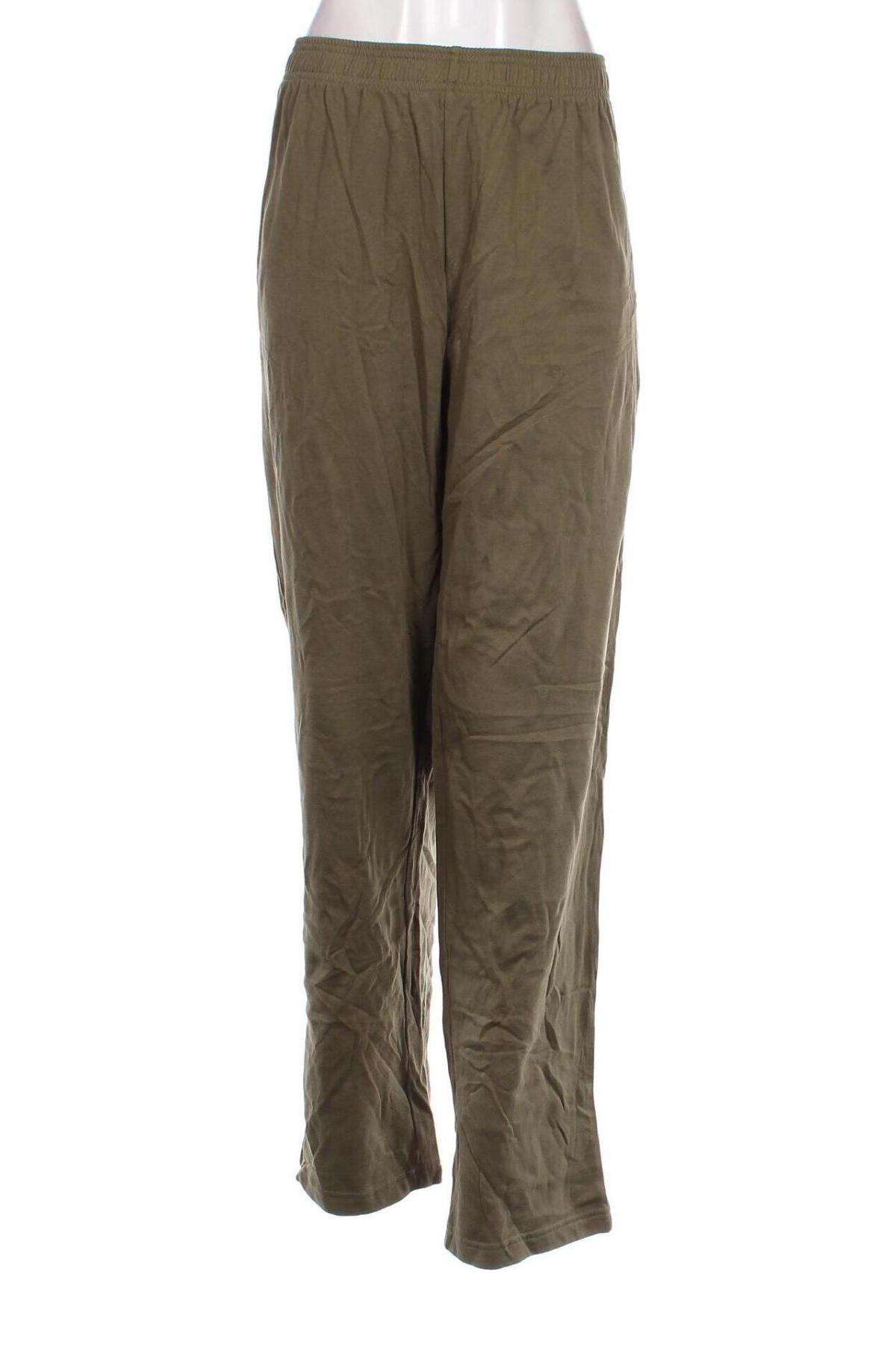 Pantaloni trening de femei H.I.S, Mărime XXL, Culoare Verde, Preț 48,99 Lei