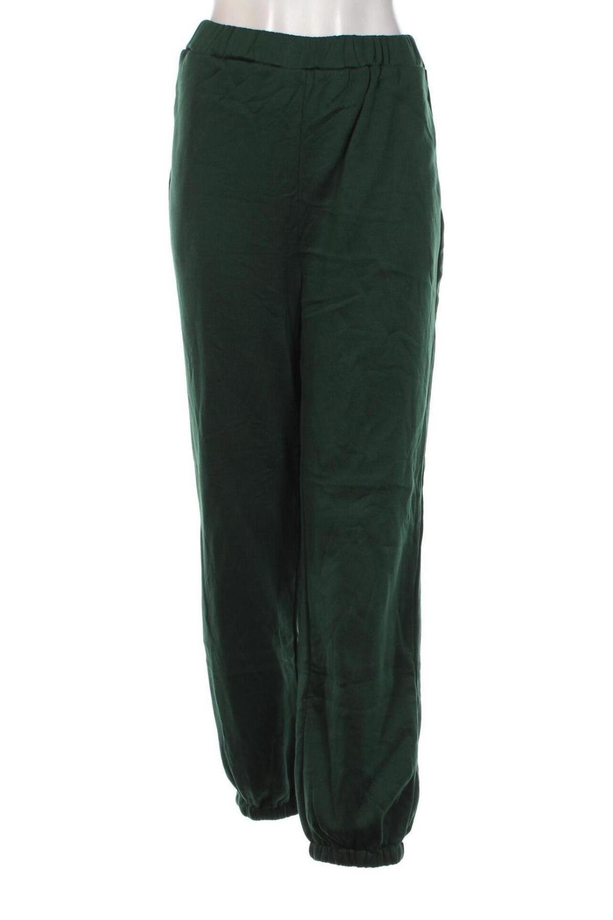 Pantaloni trening de femei SHEIN, Mărime L, Culoare Verde, Preț 52,99 Lei