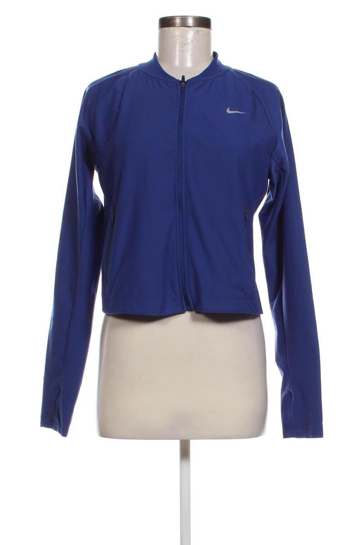 Bluză trening de femei Nike, Mărime M, Culoare Albastru, Preț 85,99 Lei