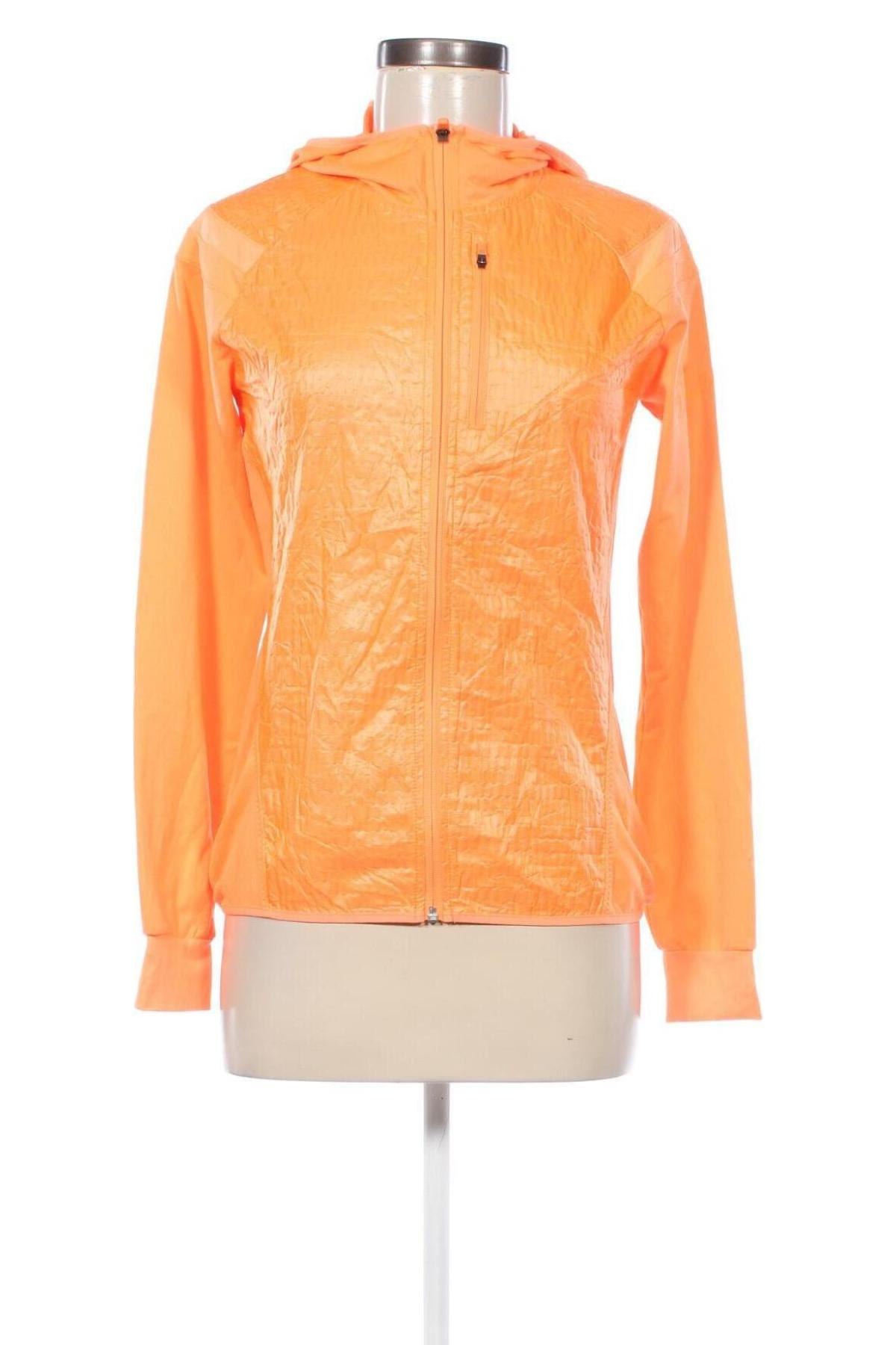 Damenjacke Adidas, Größe XXS, Farbe Orange, Preis 20,49 €