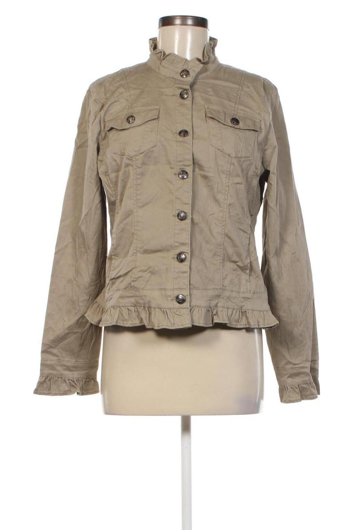 Damenjacke BACCINI, Größe L, Farbe Beige, Preis 14,99 €