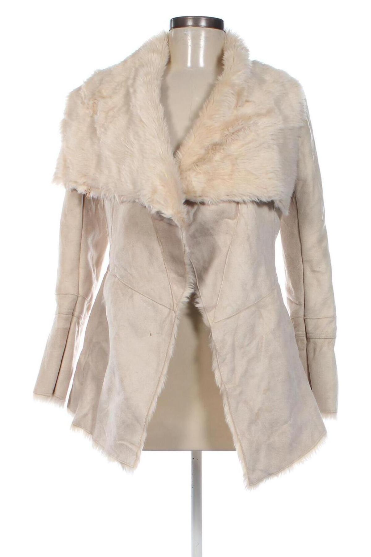 Damenjacke Bershka, Größe S, Farbe Beige, Preis 16,99 €