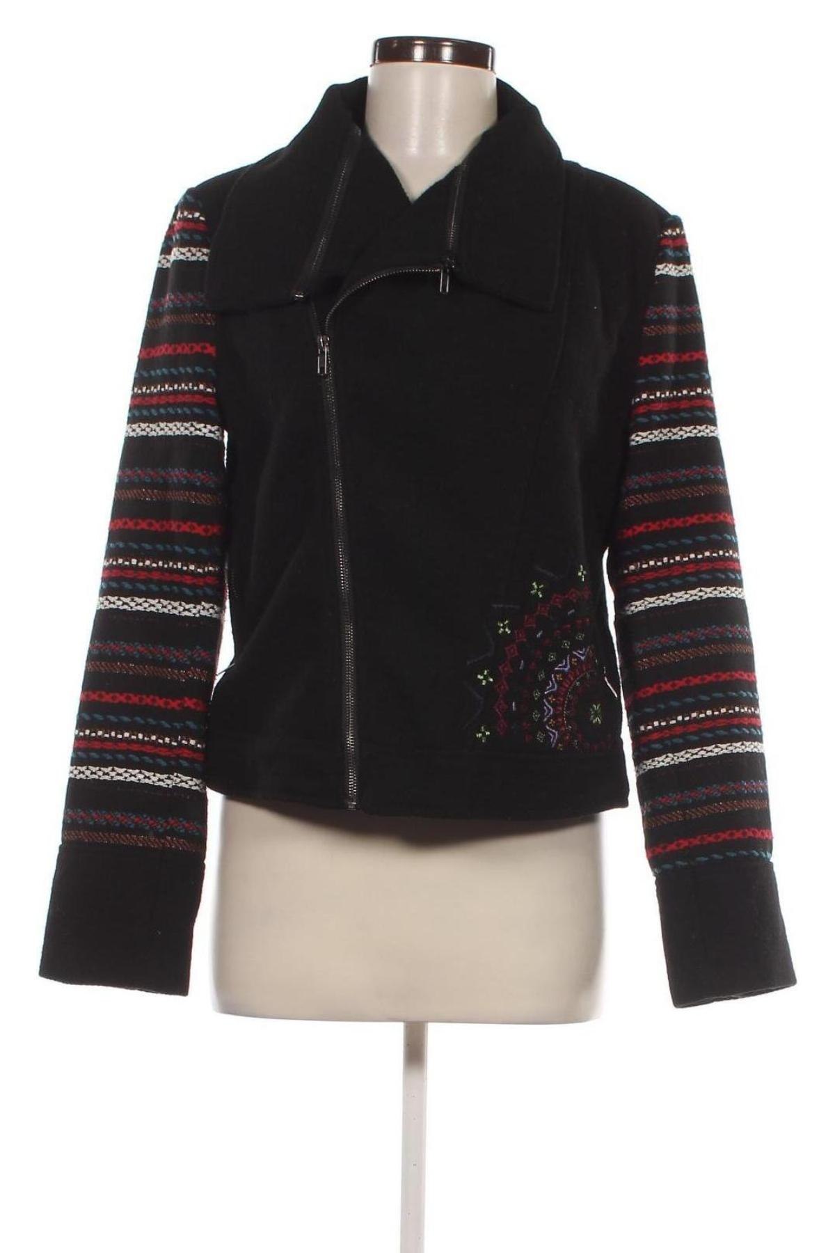 Damenjacke Desigual, Größe L, Farbe Schwarz, Preis € 61,75