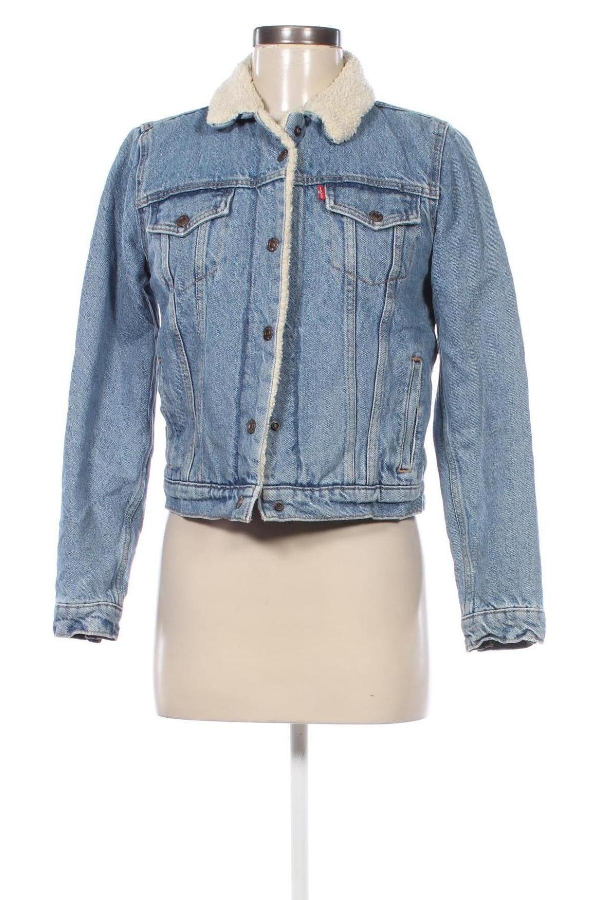 Damenjacke Signature By Levi Strauss & Co, Größe S, Farbe Blau, Preis € 13,99