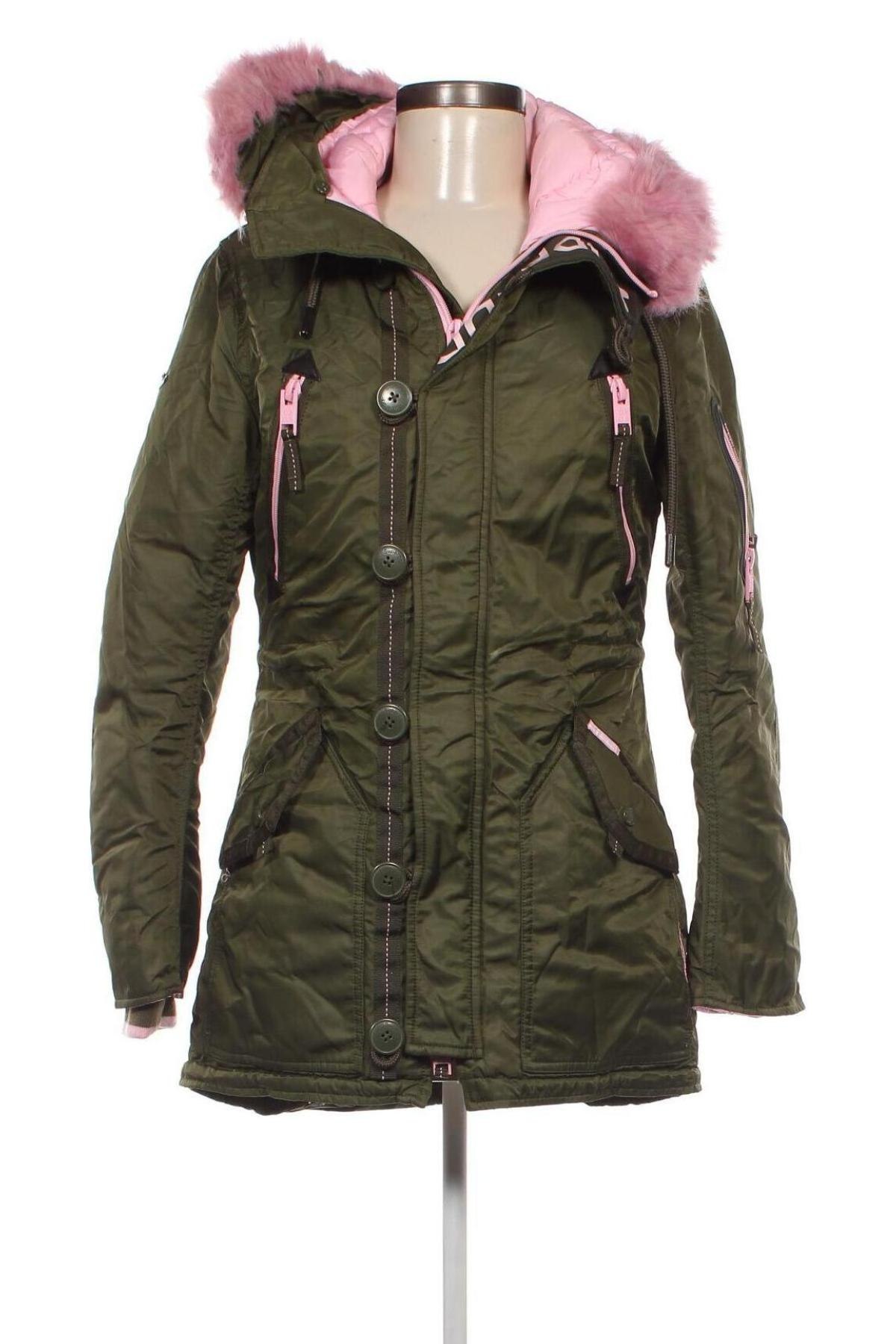 Damenjacke Superdry, Größe S, Farbe Grün, Preis 64,99 €