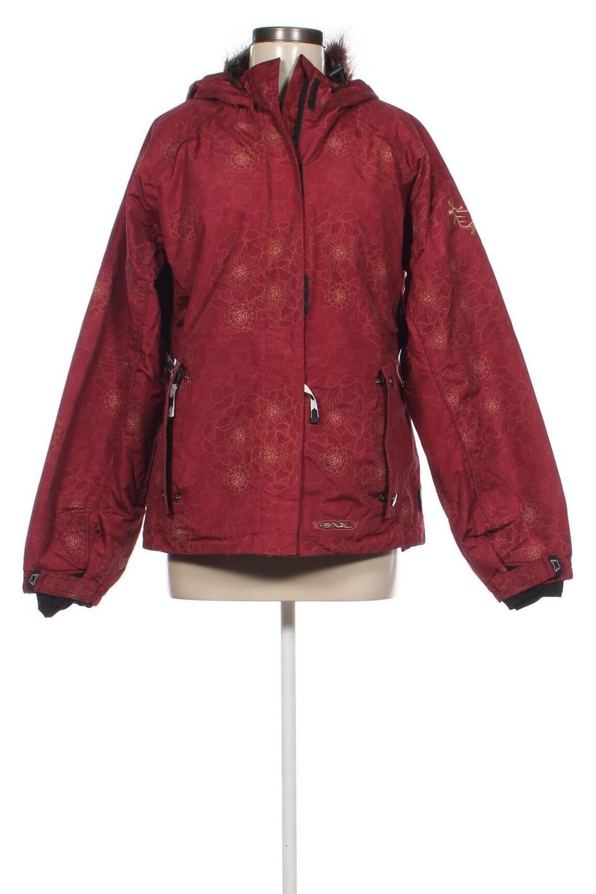 Damenjacke für Wintersports, Größe L, Farbe Rot, Preis € 31,99