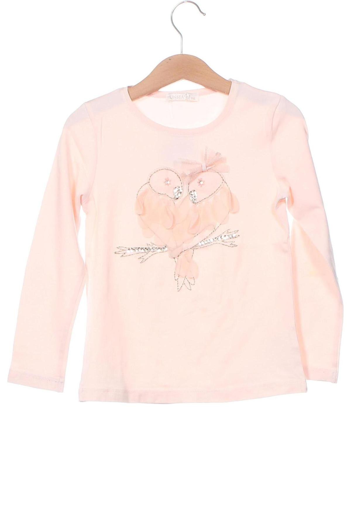 Kinder Shirt, Größe 4-5y/ 110-116 cm, Farbe Aschrosa, Preis € 4,99