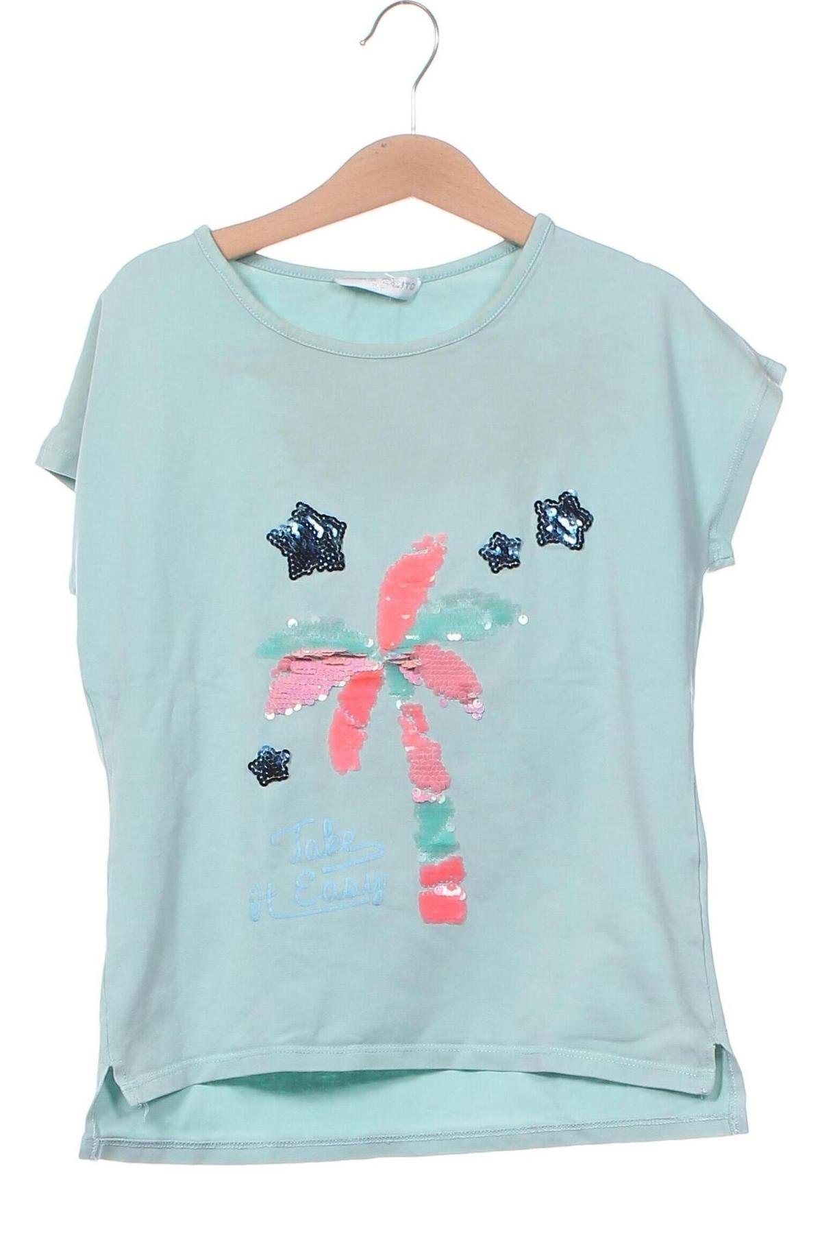 Kinder Shirt, Größe 9-10y/ 140-146 cm, Farbe Blau, Preis 3,99 €