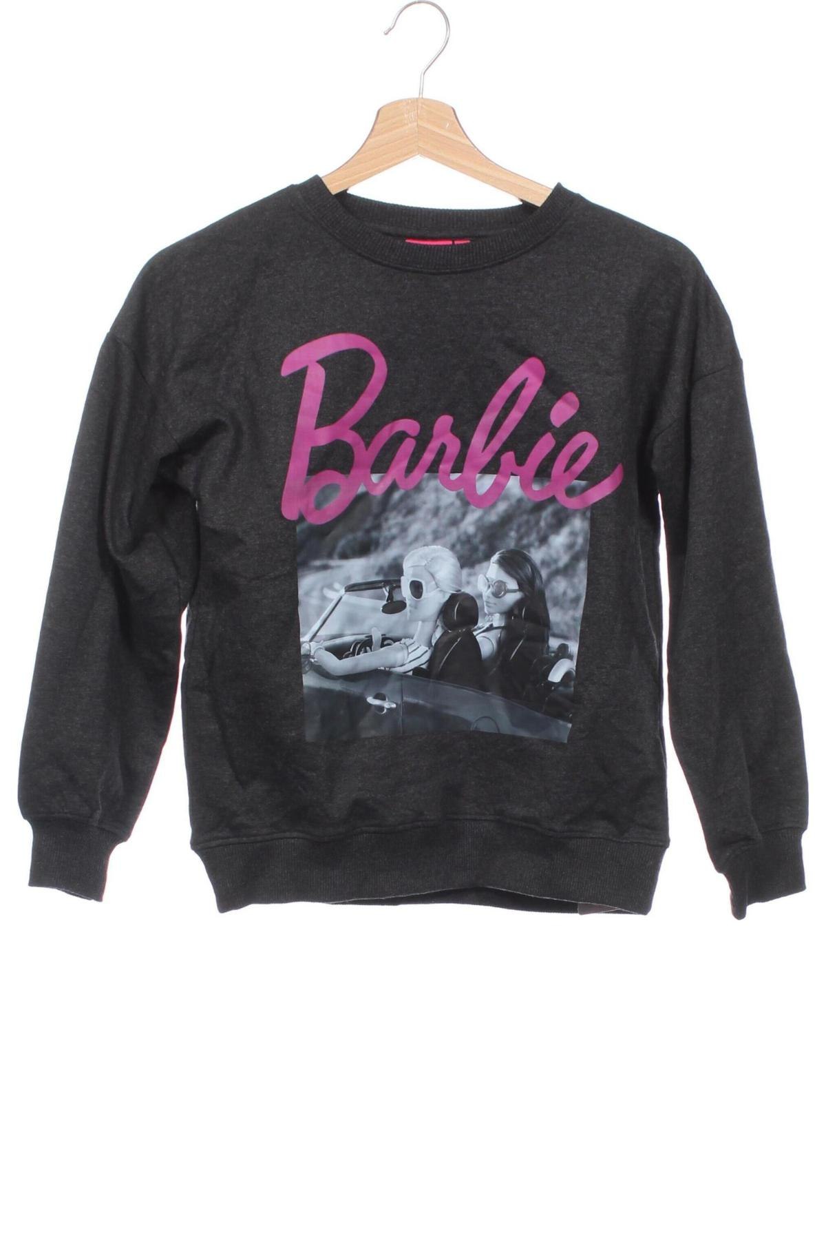 Kinder Shirt Barbie, Größe 11-12y/ 152-158 cm, Farbe Grau, Preis 6,99 €