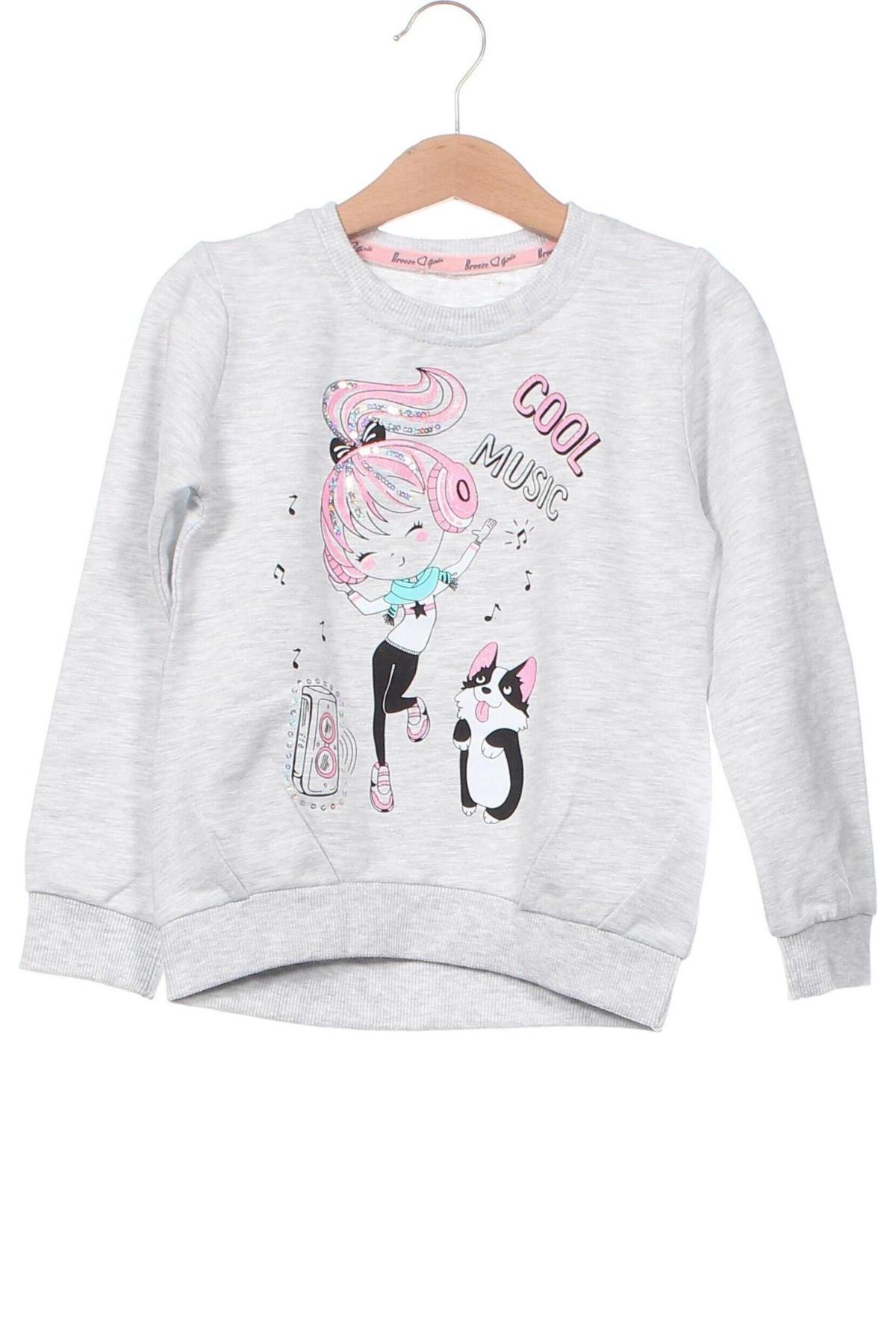 Kinder Shirt Breeze, Größe 2-3y/ 98-104 cm, Farbe Grau, Preis € 6,14