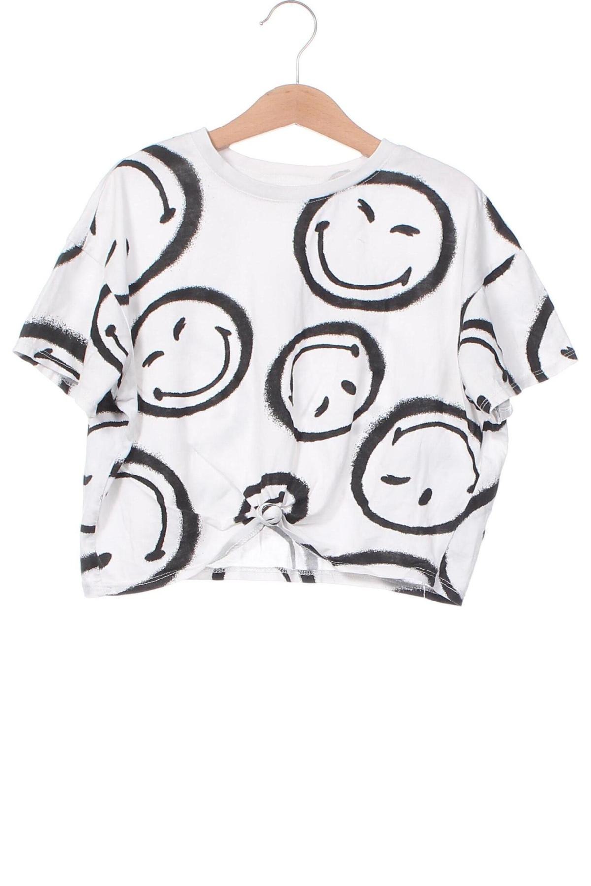 Kinder Shirt H&M, Größe 8-9y/ 134-140 cm, Farbe Weiß, Preis € 4,99