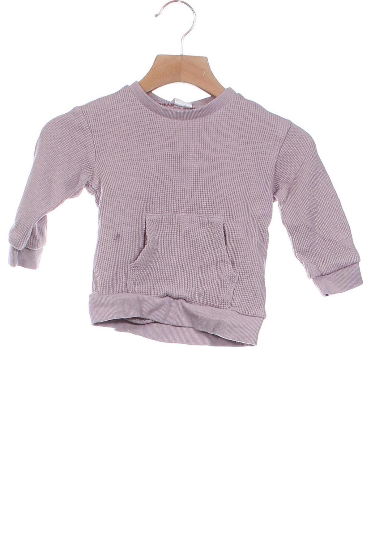 Kinder Shirt H&M, Größe 9-12m/ 74-80 cm, Farbe Lila, Preis € 4,49