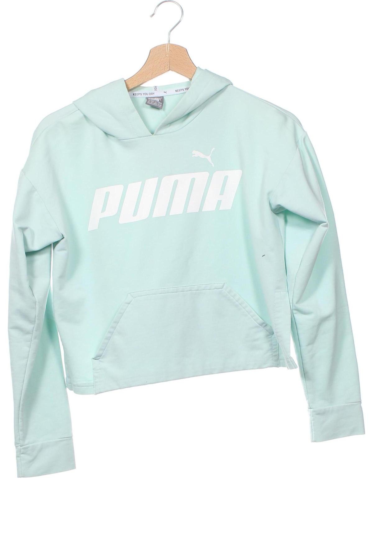 Dziecięca bluzka PUMA, Rozmiar 12-13y/ 158-164 cm, Kolor Niebieski, Cena 32,99 zł