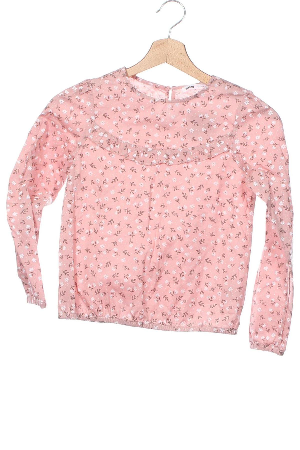 Kinder Shirt Sinsay, Größe 7-8y/ 128-134 cm, Farbe Rosa, Preis € 6,99