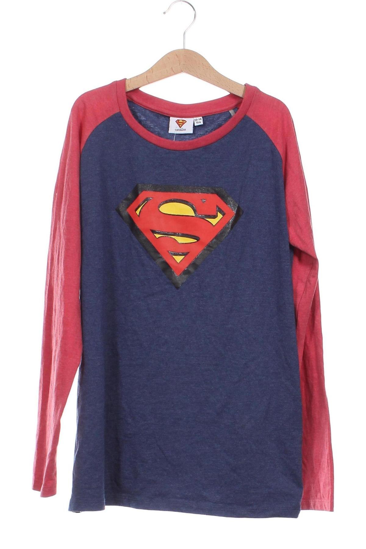 Kinder Shirt Superman, Größe 13-14y/ 164-168 cm, Farbe Blau, Preis € 3,99