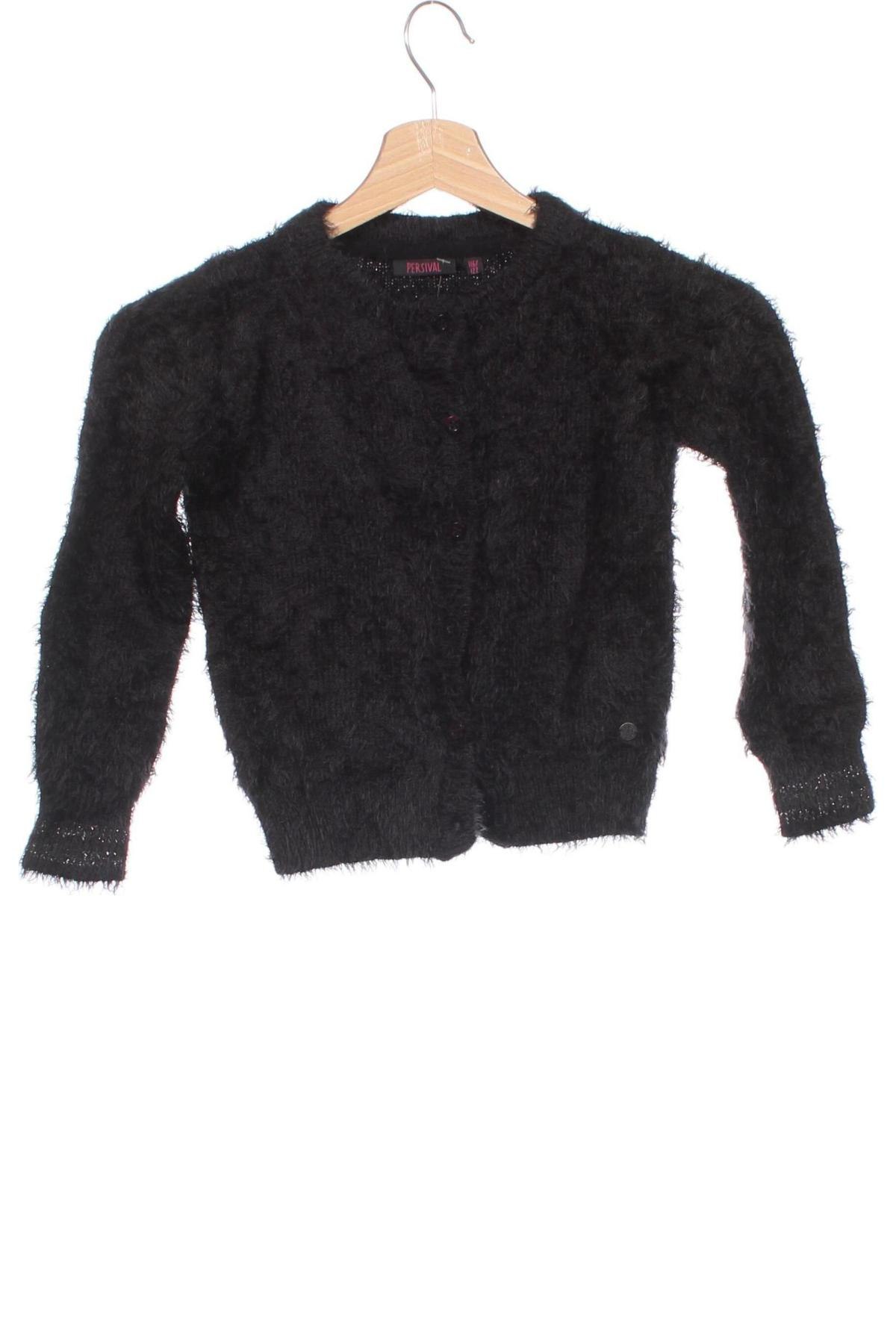 Kinder Strickjacke, Größe 5-6y/ 116-122 cm, Farbe Schwarz, Preis € 7,99