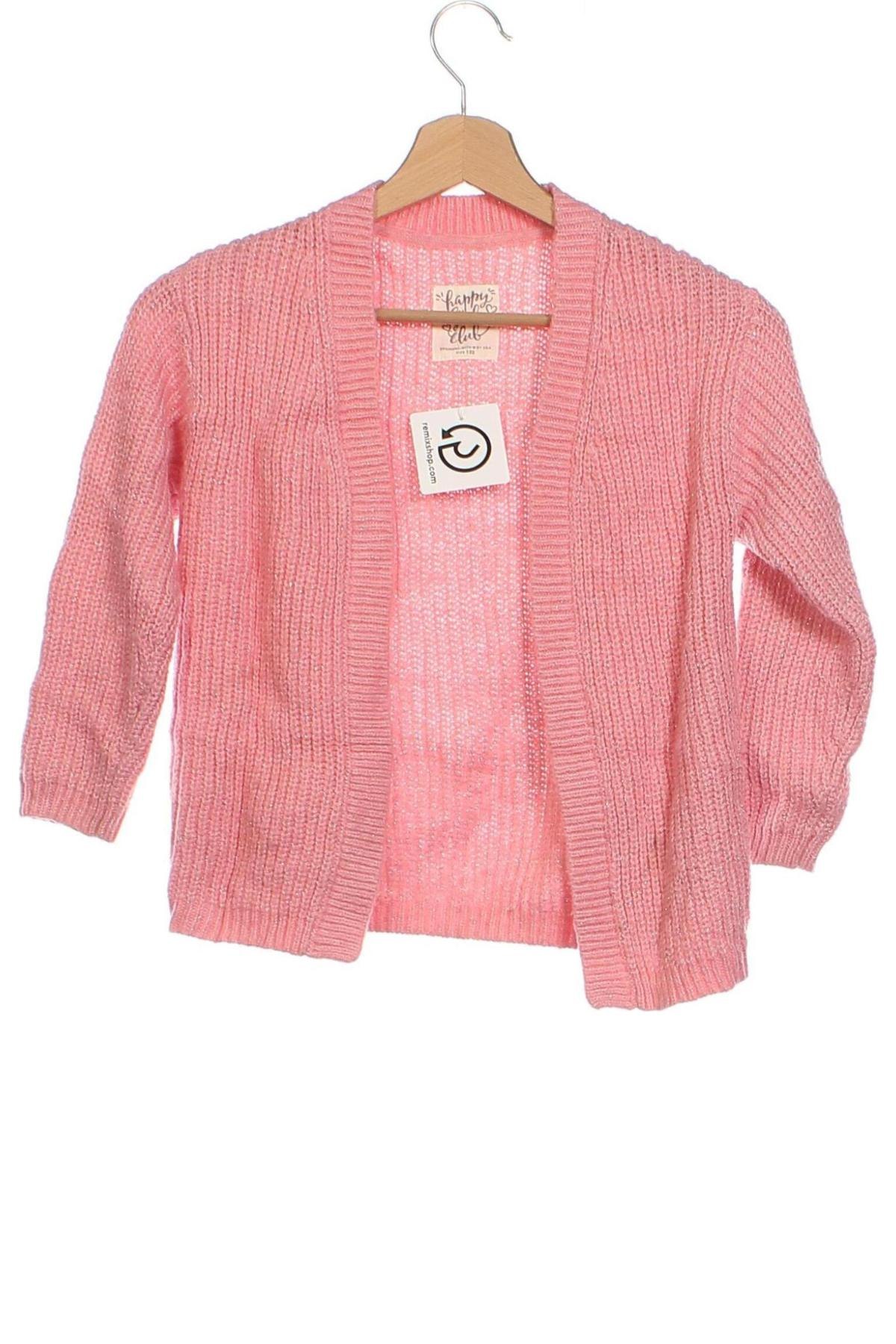 Kinder Strickjacke C&A, Größe 5-6y/ 116-122 cm, Farbe Rosa, Preis € 5,49