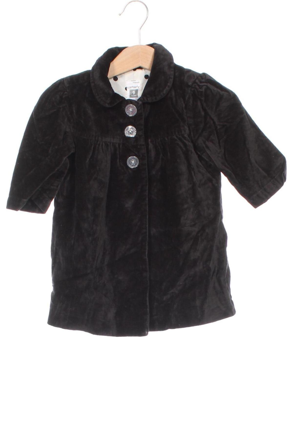 Kinder Strickjacke Carter's, Größe 9-12m/ 74-80 cm, Farbe Schwarz, Preis 11,99 €