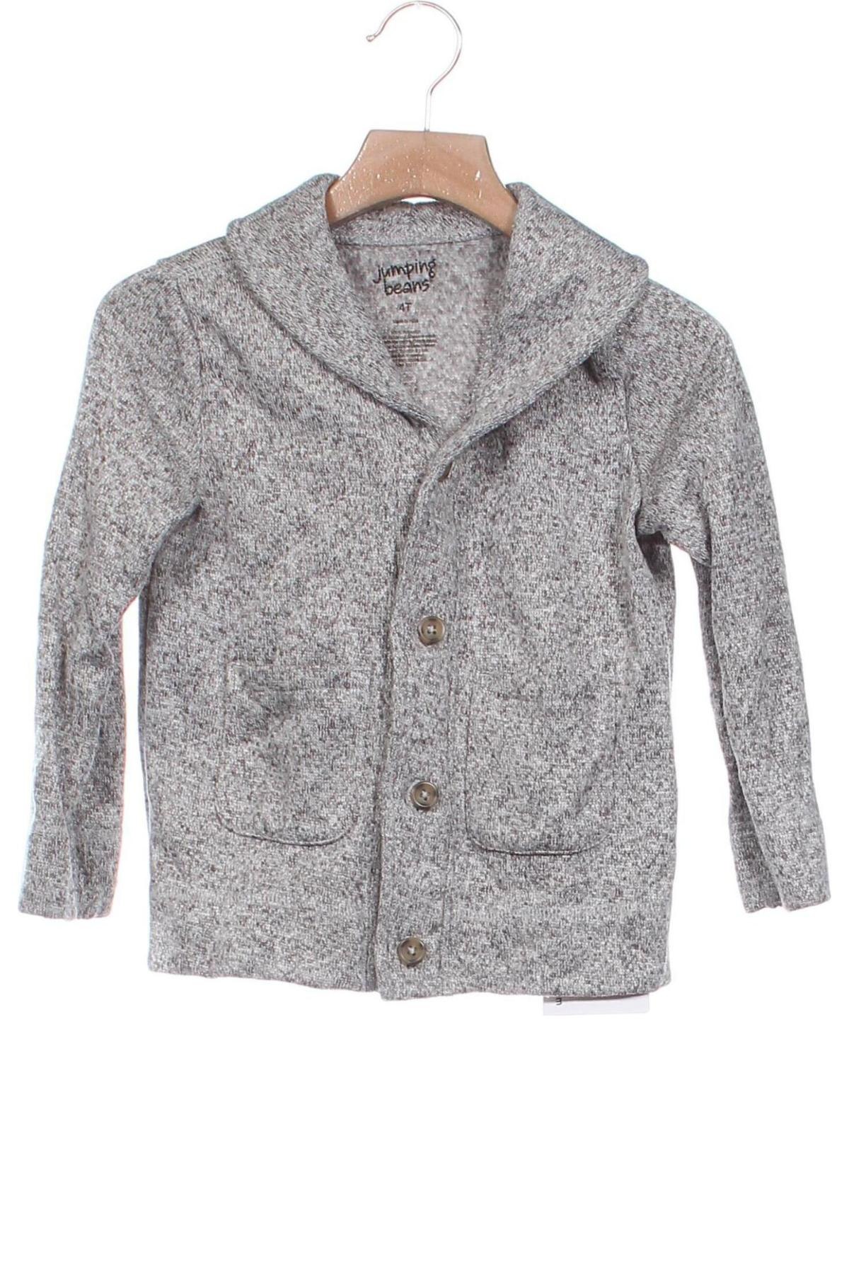 Kinder Strickjacke Jumping Beans, Größe 4-5y/ 110-116 cm, Farbe Grau, Preis € 4,99